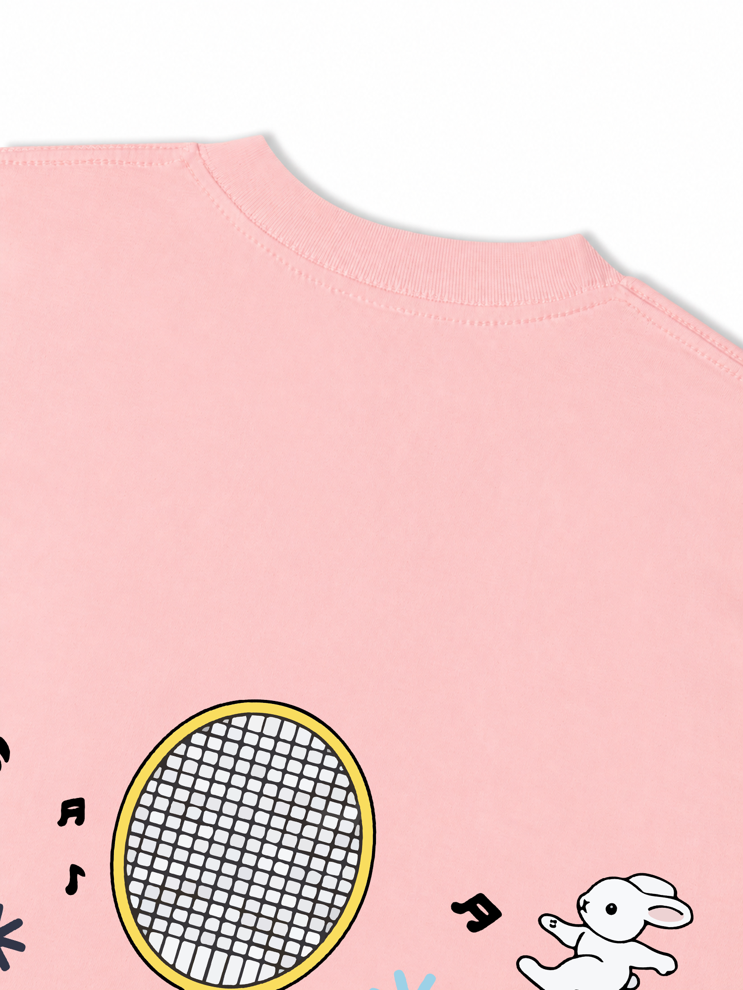 Áo Thun Relaxed Fit Badminton Just Play Have Fun