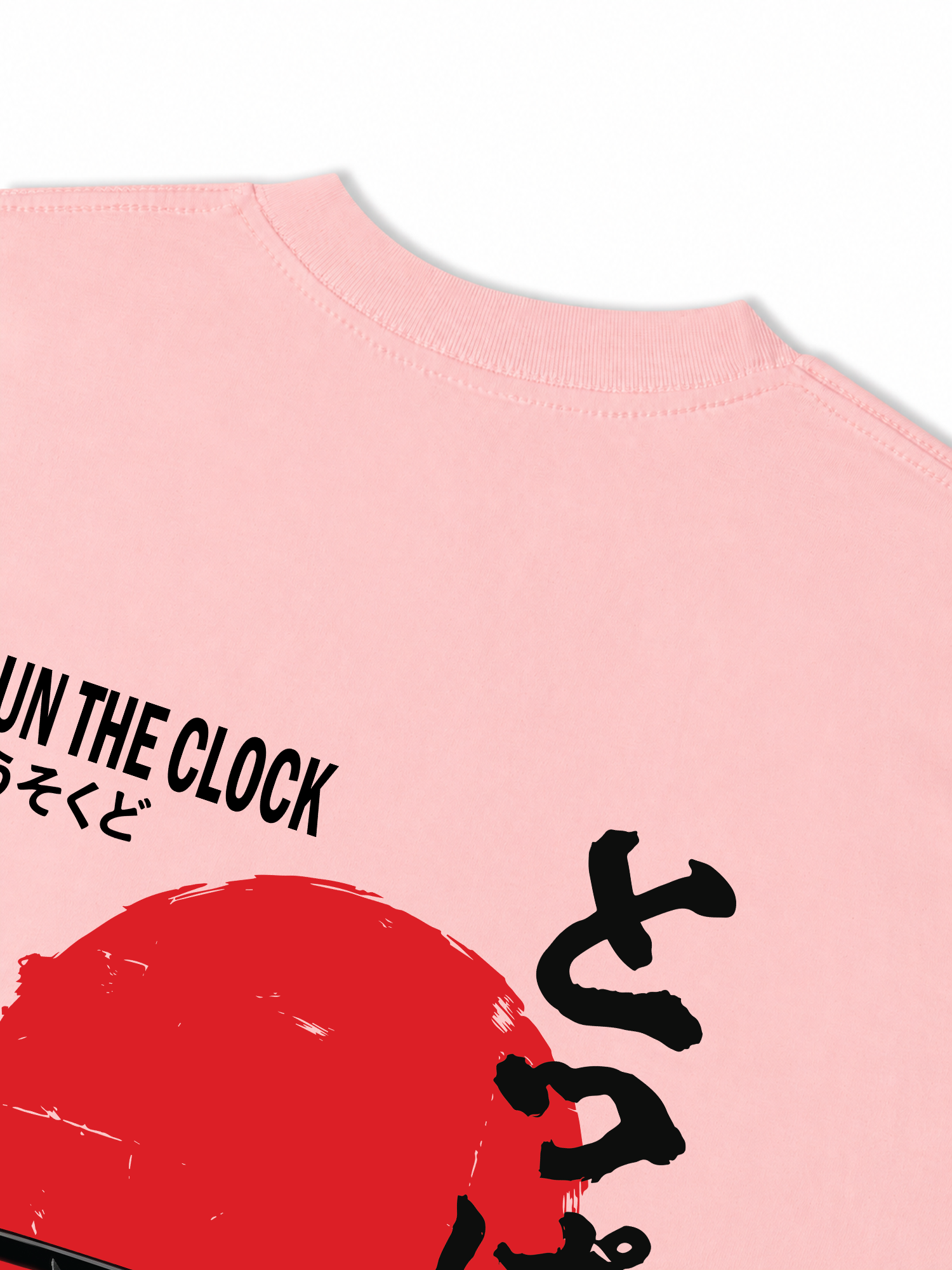 Áo Thun Relaxed Fit JDM Car Outrun The Clock