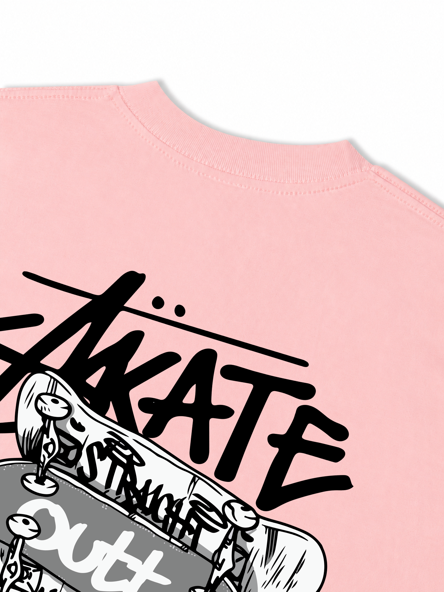 Áo Thun Relaxed Fit Skate Stack
