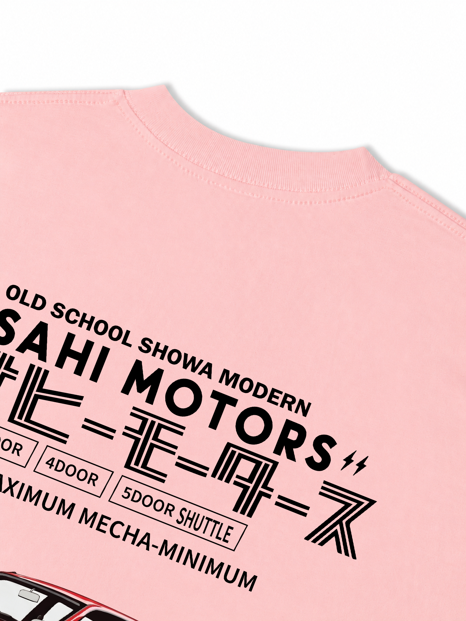 Áo Thun Relaxed Fit JDM Car Asahi Motors