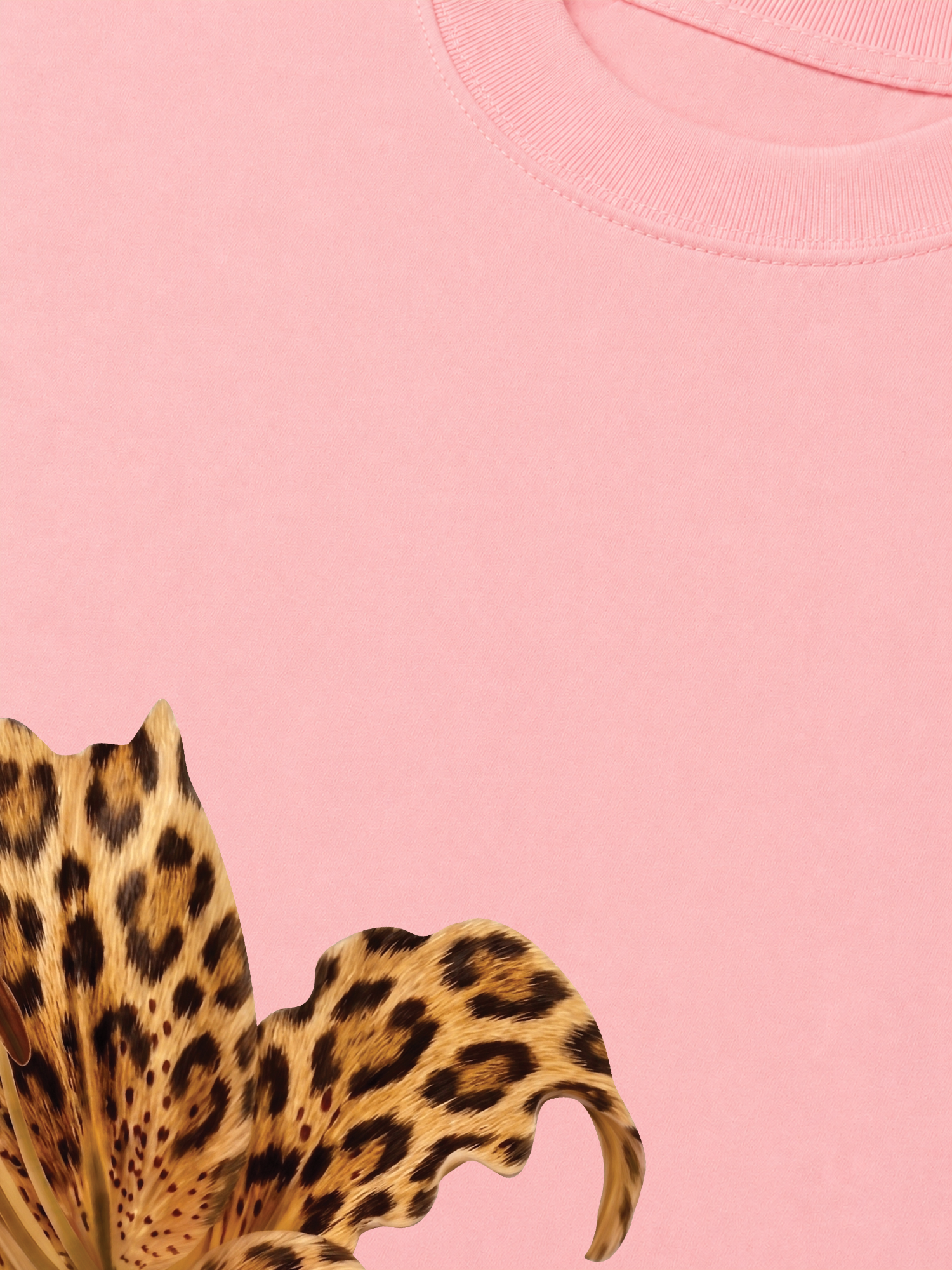 Áo Thun Relaxed Fit Urban Leopard Flower