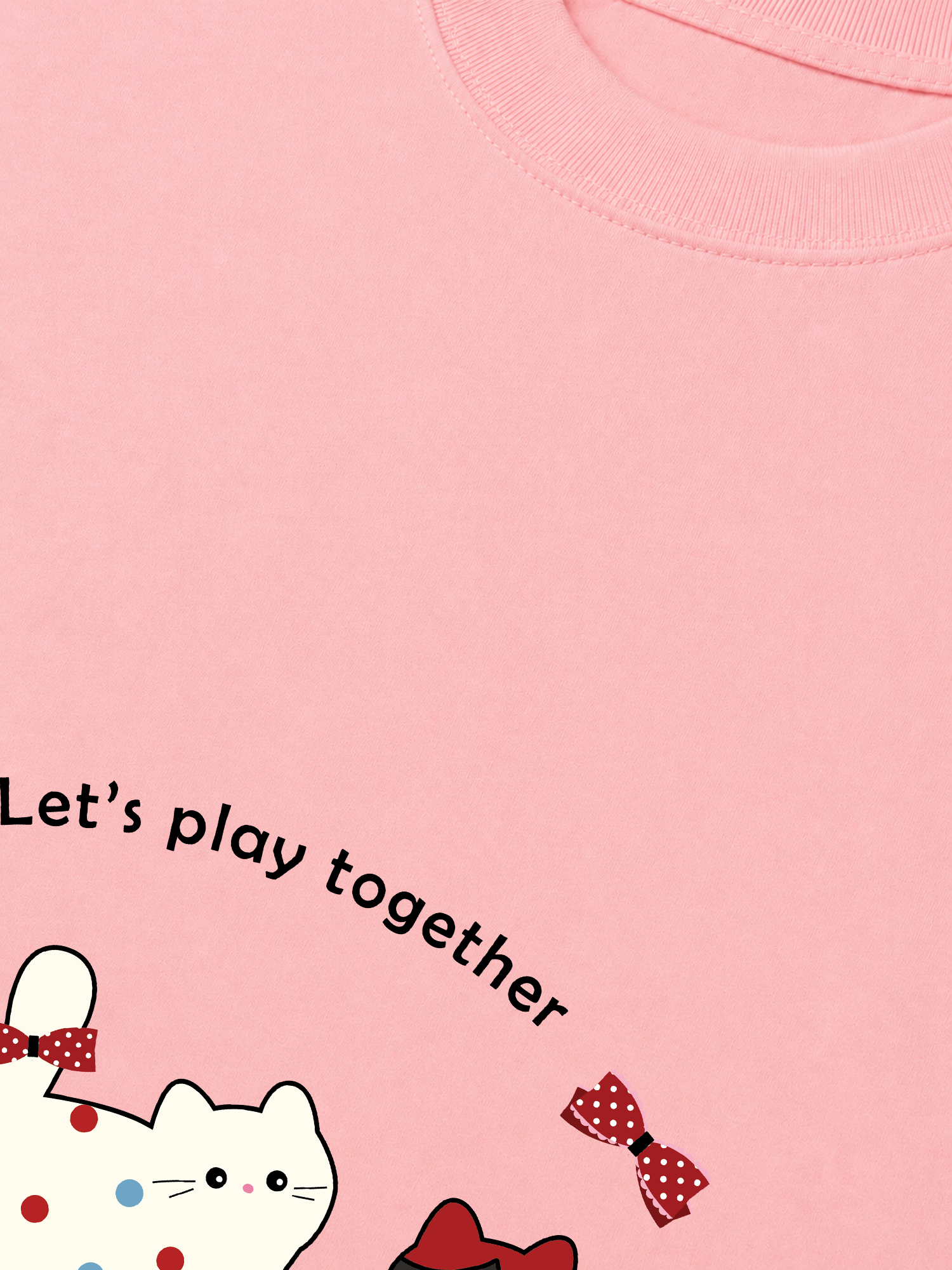 Áo Thun Relaxed Fit Dotty Mood Play Together