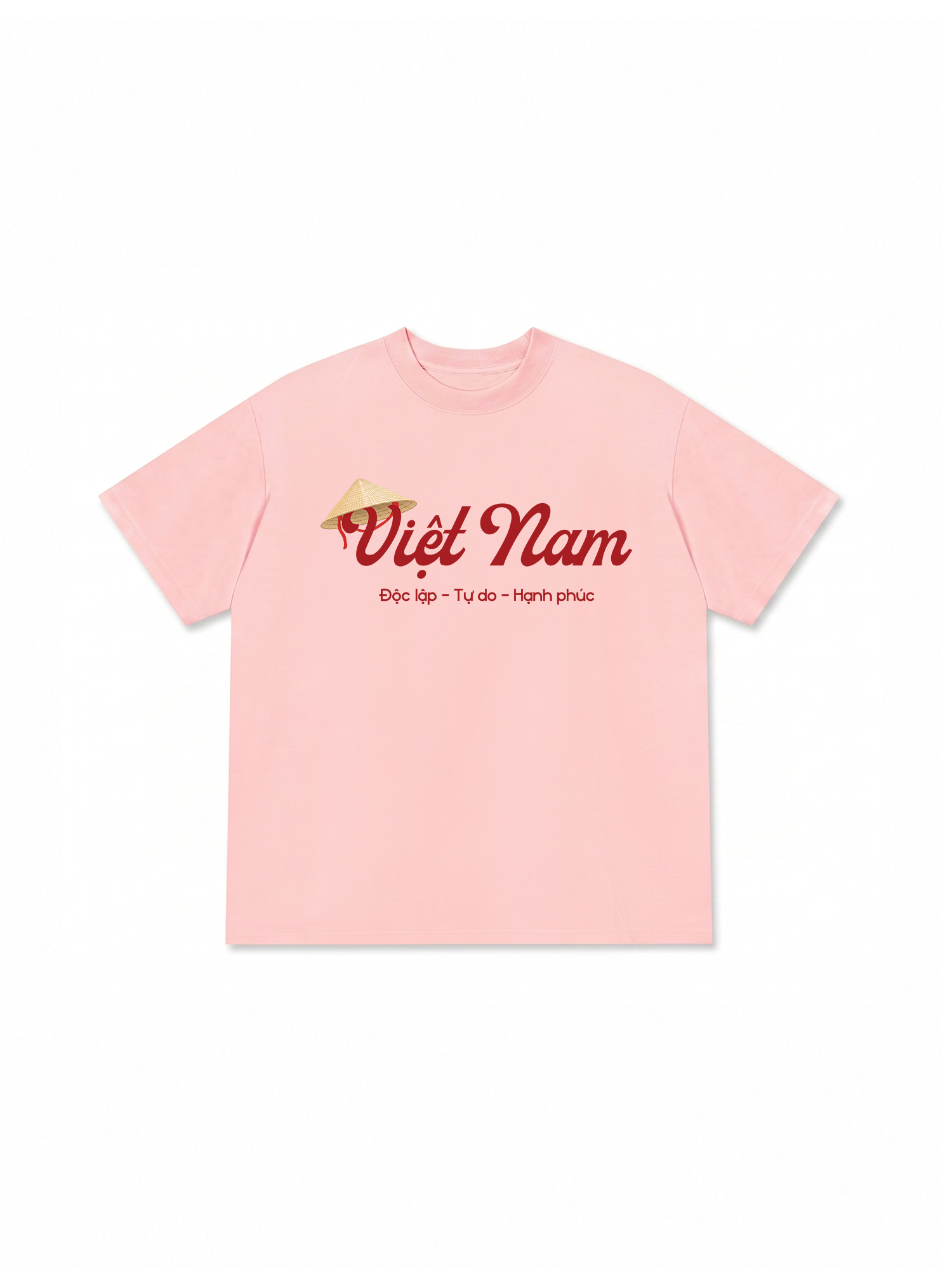 Áo Thun Relaxed Fit Việt Nam Độc Lập Tự Do Hạnh Phúc