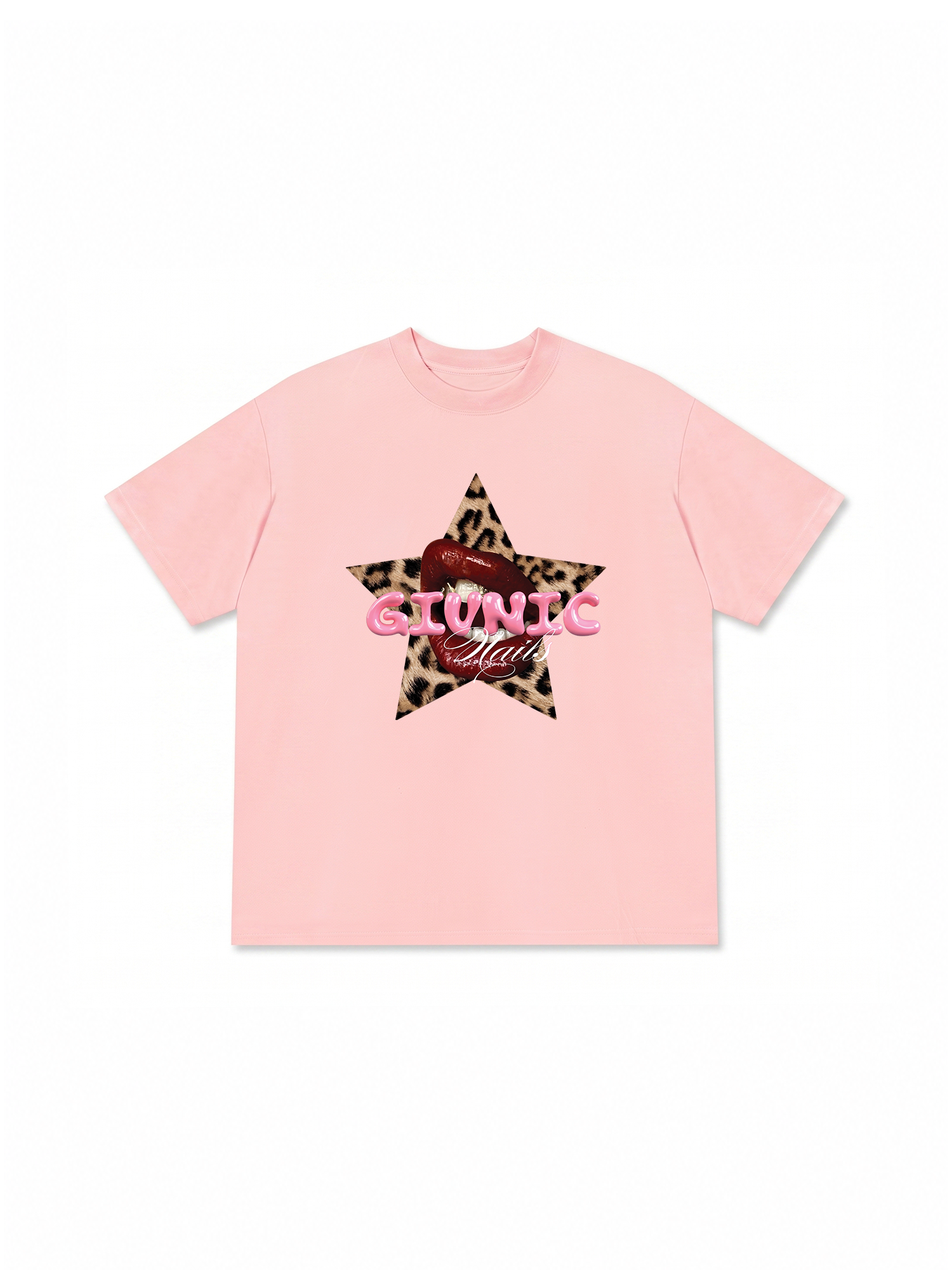 Áo Thun Relaxed Fit Urban Leopard Giunic