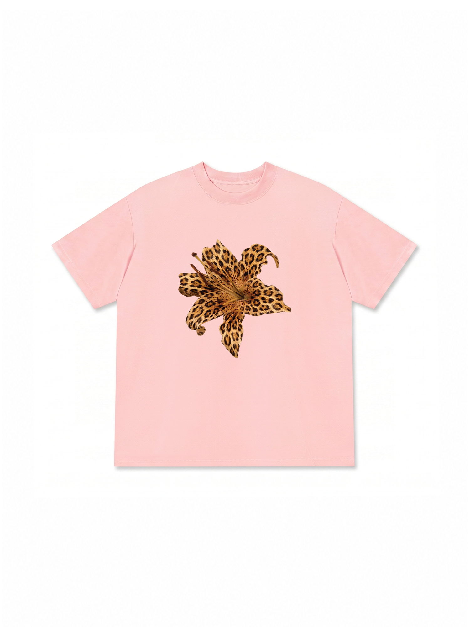 Áo Thun Relaxed Fit Urban Leopard Flower