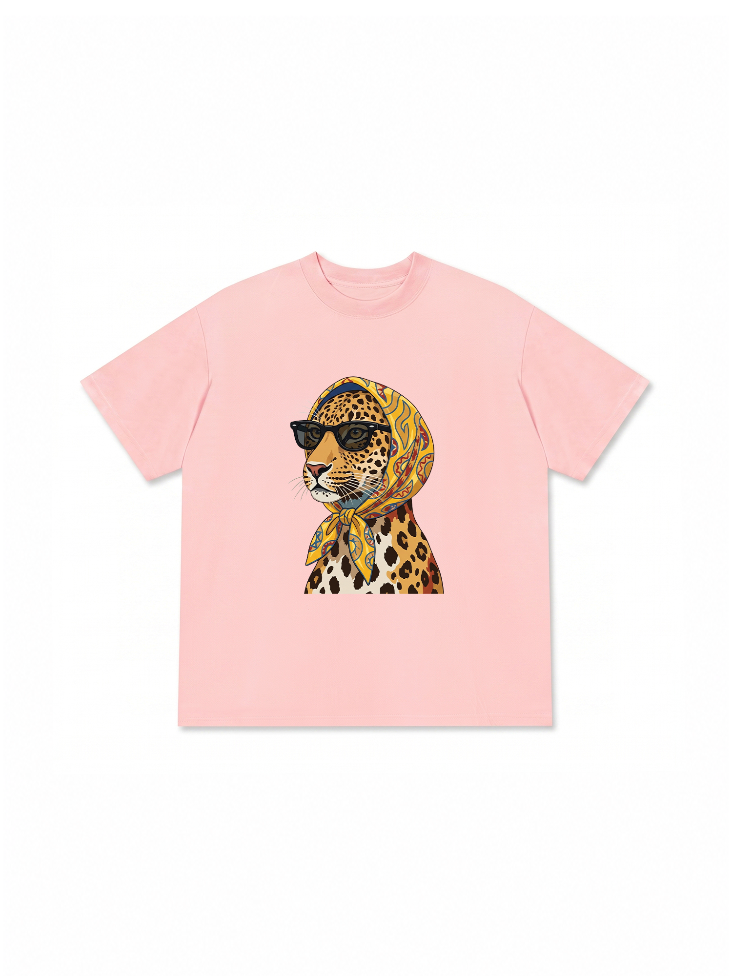 Áo Thun Relaxed Fit Urban Leopard Safari Chic