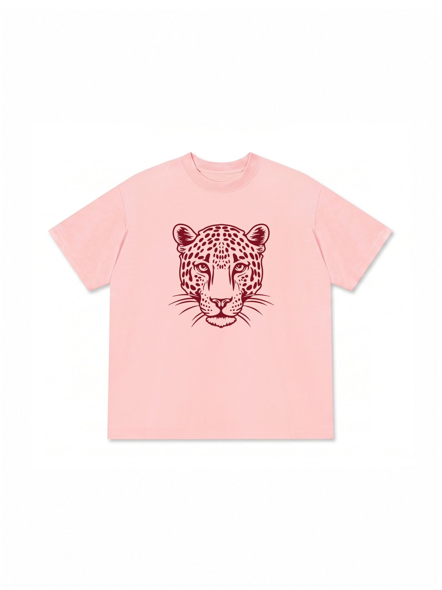 Áo Thun Relaxed Fit Urban Leopard Feline Face