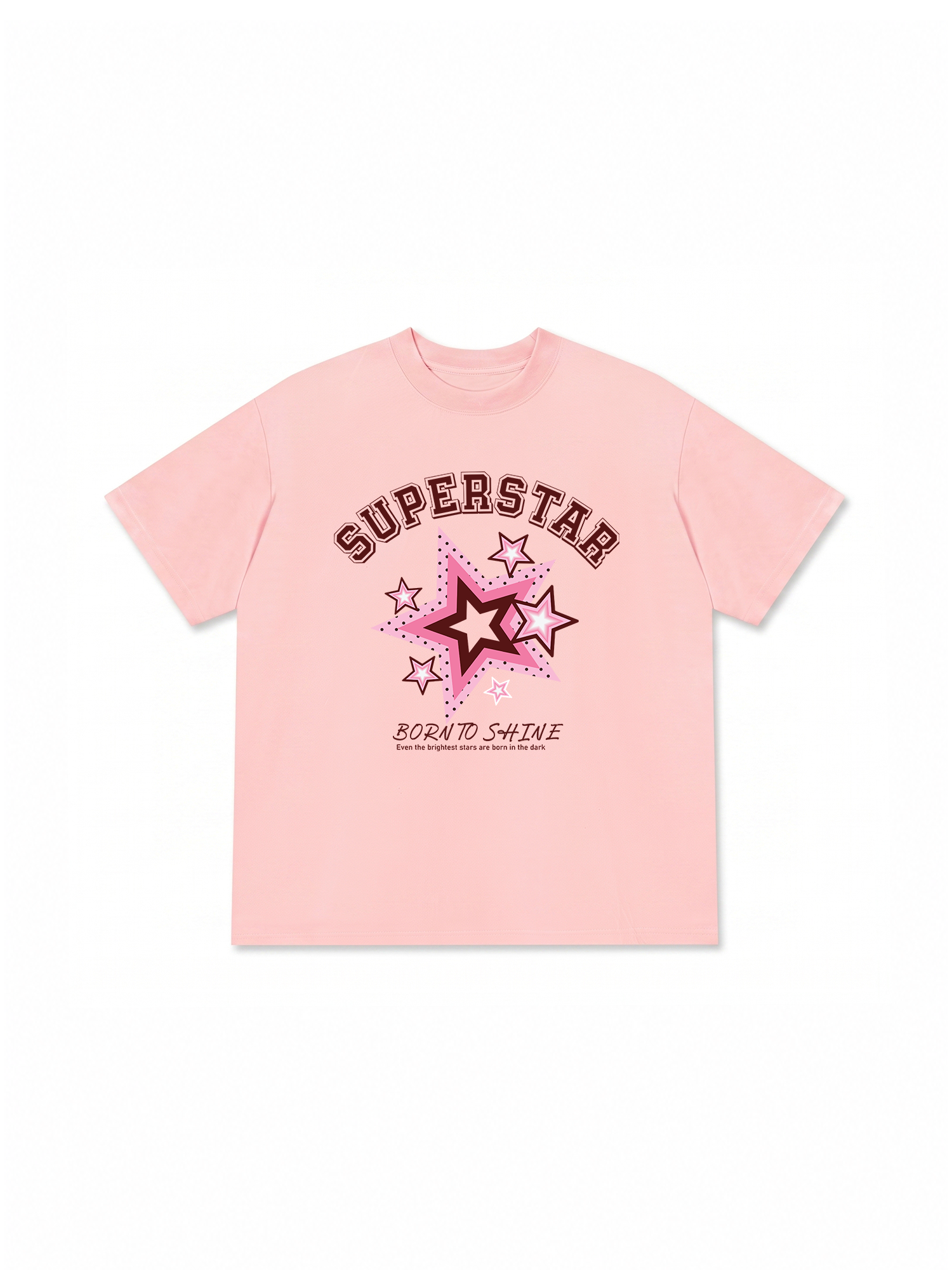 Áo Thun Relaxed Fit Dotty Mood Super Star
