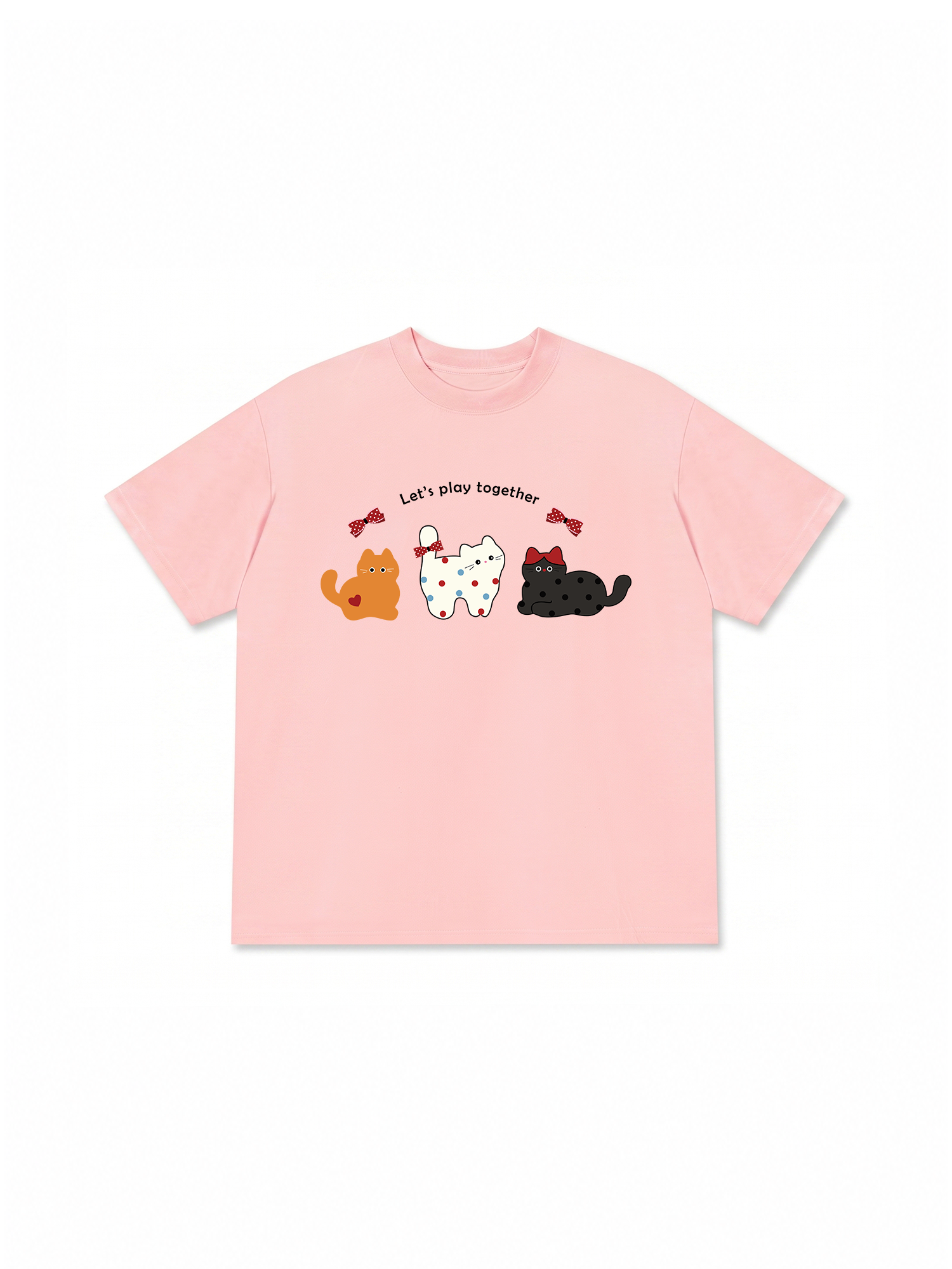 Áo Thun Relaxed Fit Dotty Mood Play Together