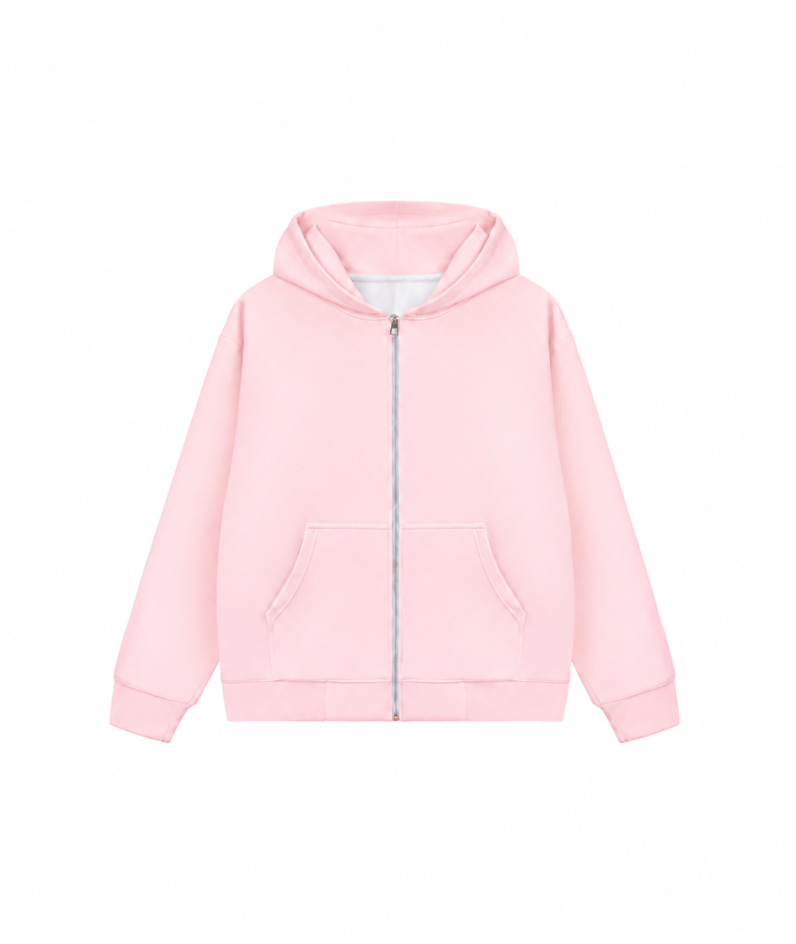 Áo Hoodie Zip Nỉ Hai Da Cotton USA Basic