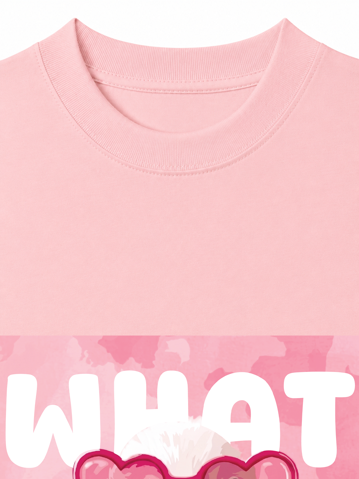 Áo Thun Relaxed Fit Farm What The Duck Pink