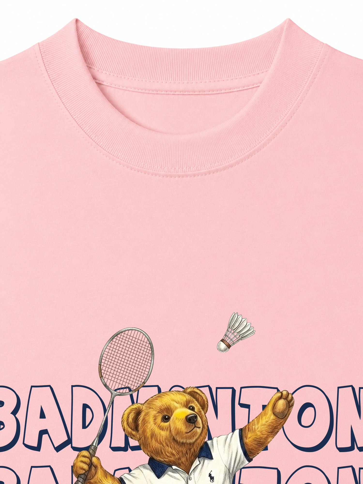 Áo Thun Relaxed Fit Badminton Teddy