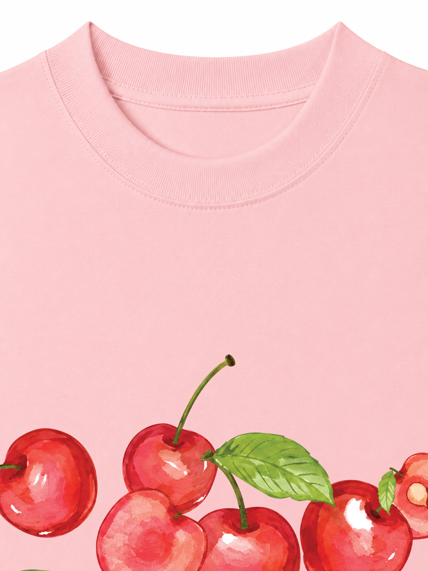 Áo Thun Relaxed Fit Tropical Cherry Sweet Fruit