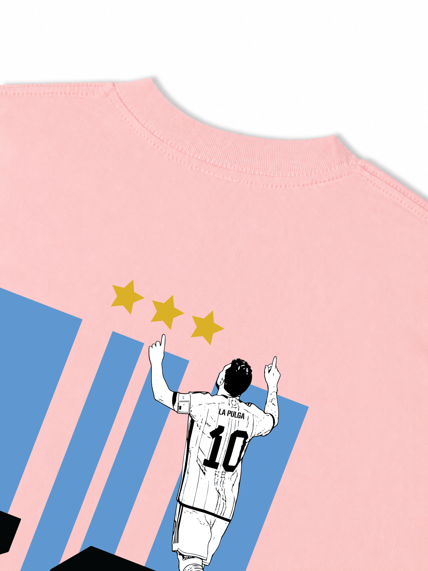 Áo Thun Relaxed Fit Soccer Argentina Số 10