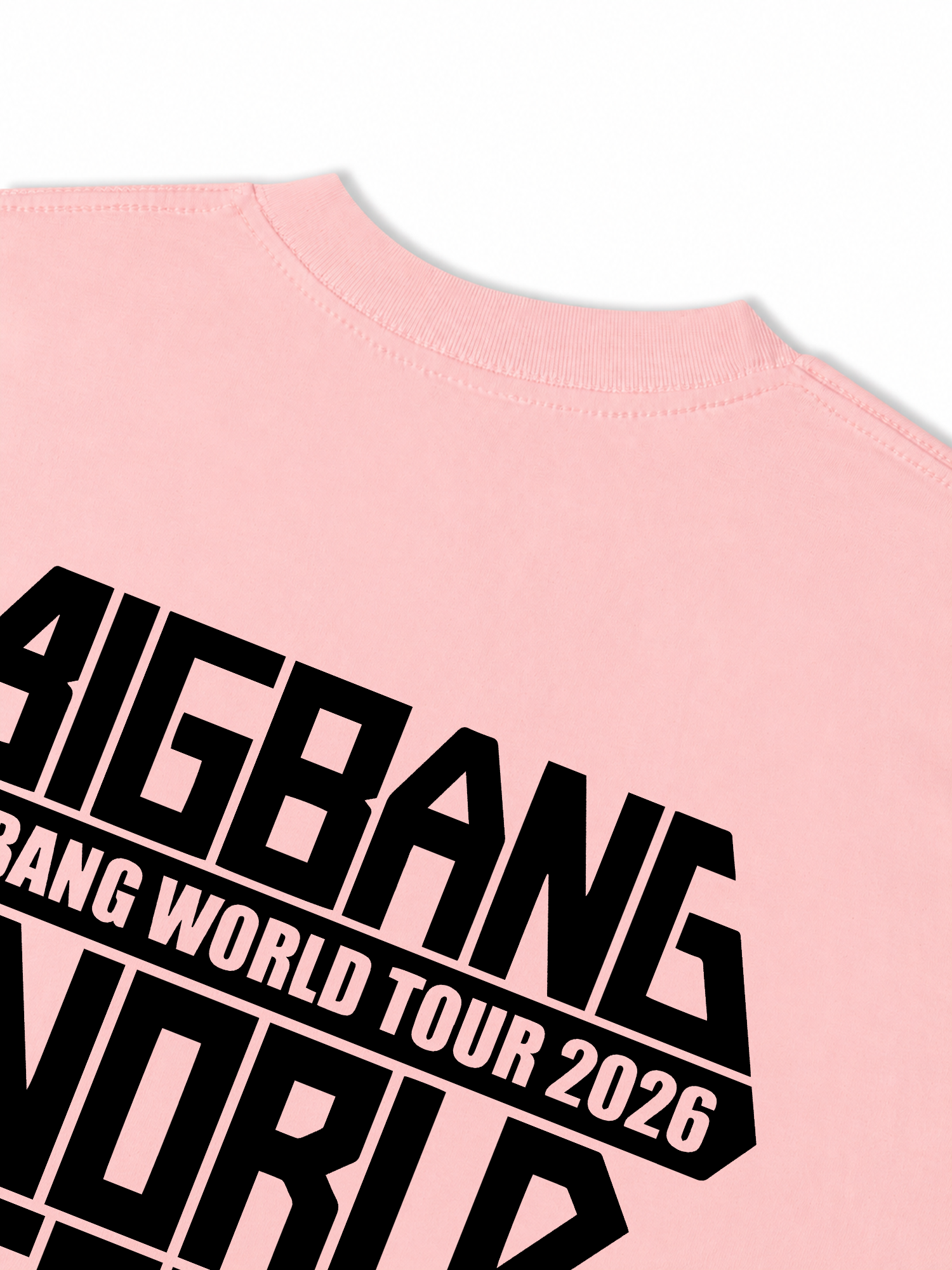 Áo Thun Relaxed Fit Idol Bigbang World Tour 2026