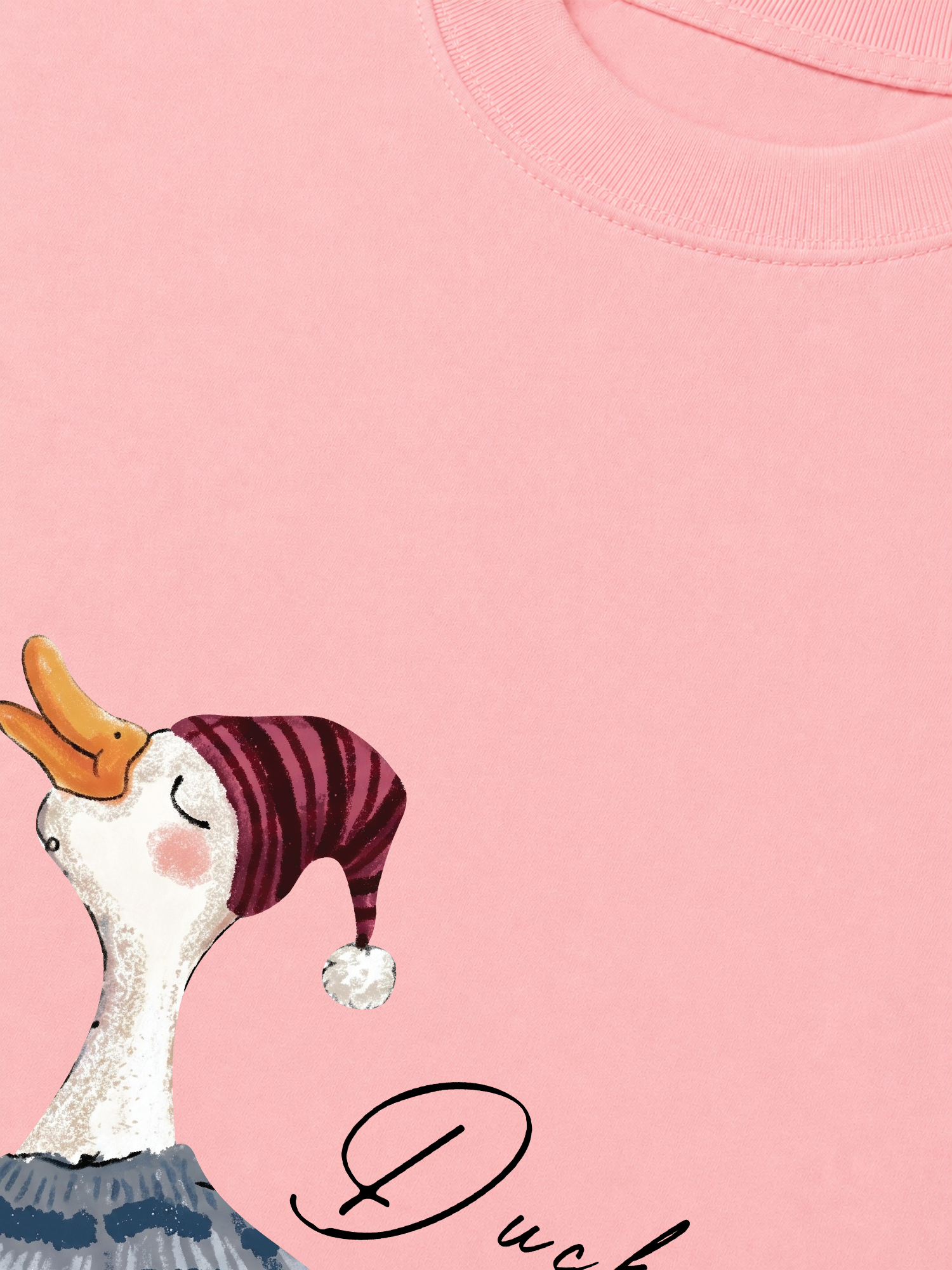 Áo Thun Relaxed Fit Farm Cute Duck