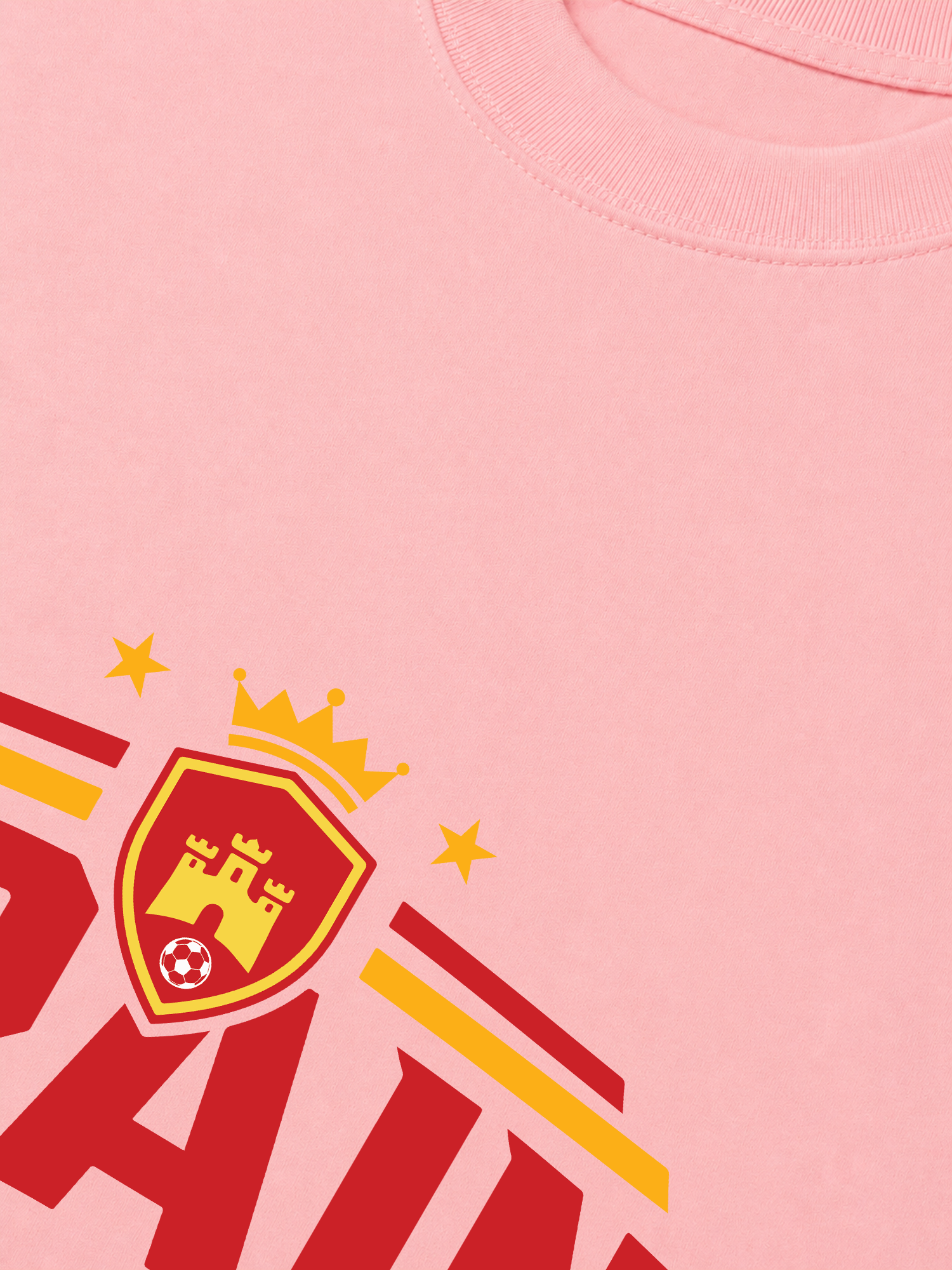Áo Thun Relaxed Fit Soccer Spain Play With Pasion