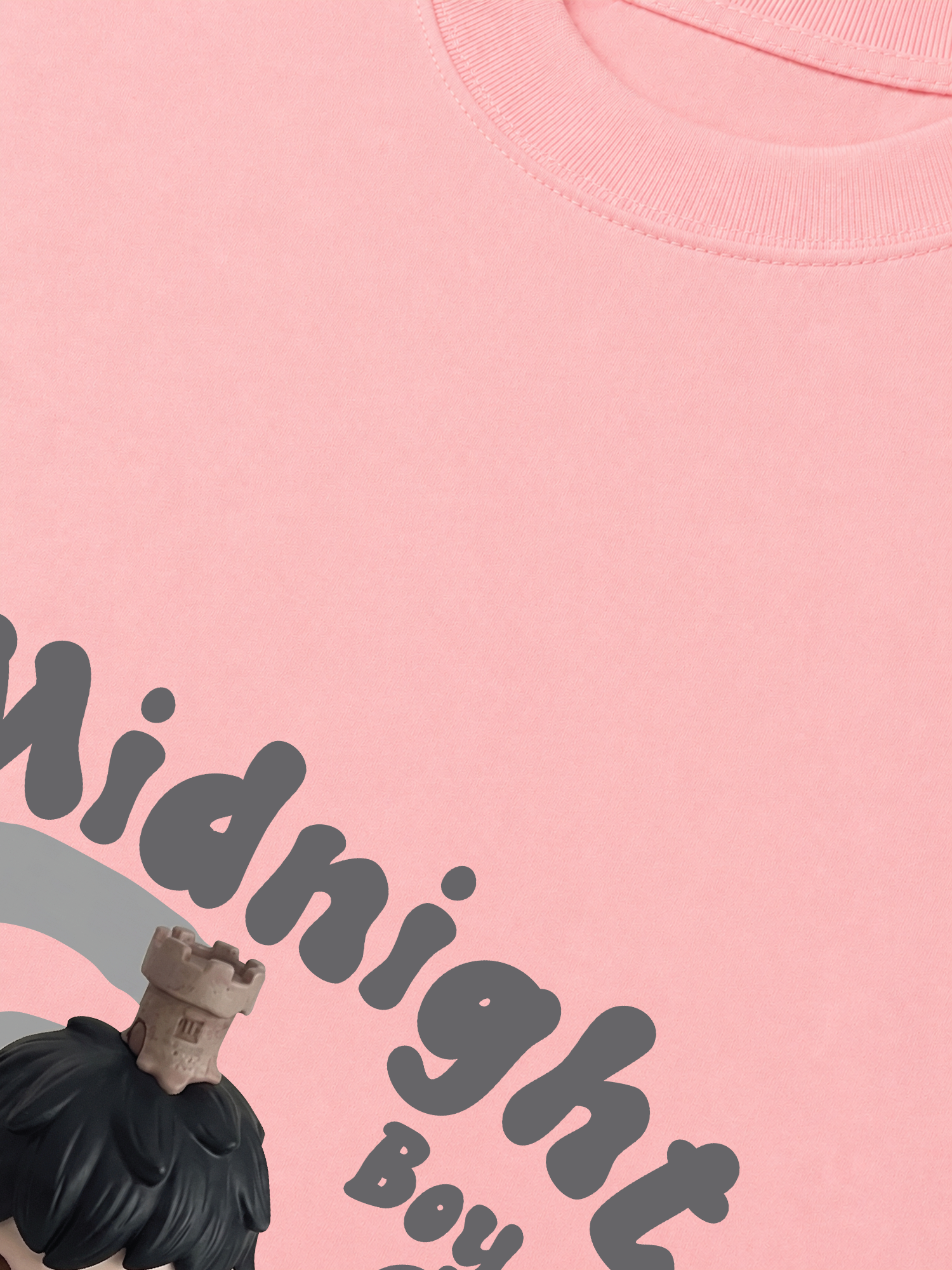 Áo Thun Relaxed Fit Cute Gang Mightnight Boy