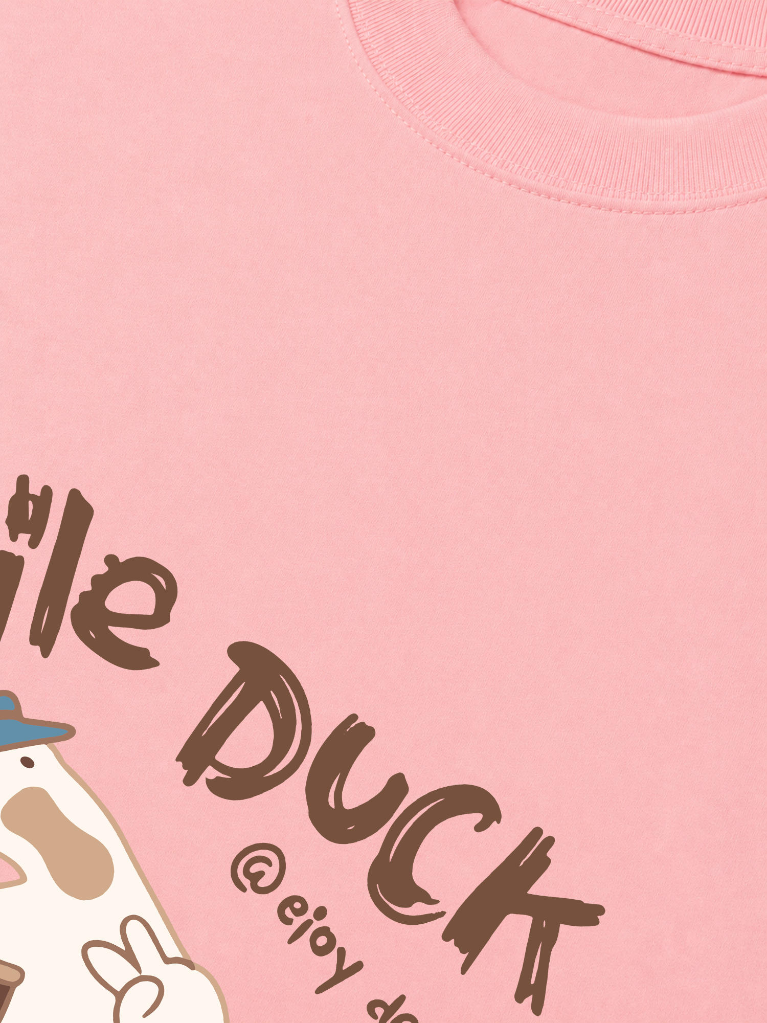 Áo Thun Relaxed Fit Farm Smile Duck