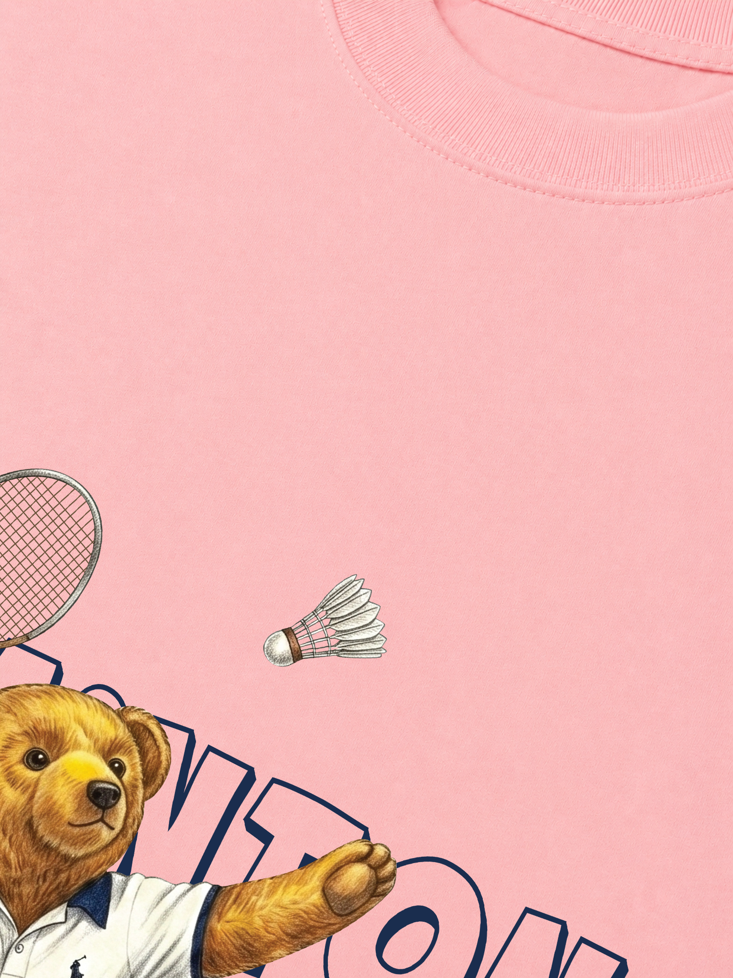 Áo Thun Relaxed Fit Badminton Teddy