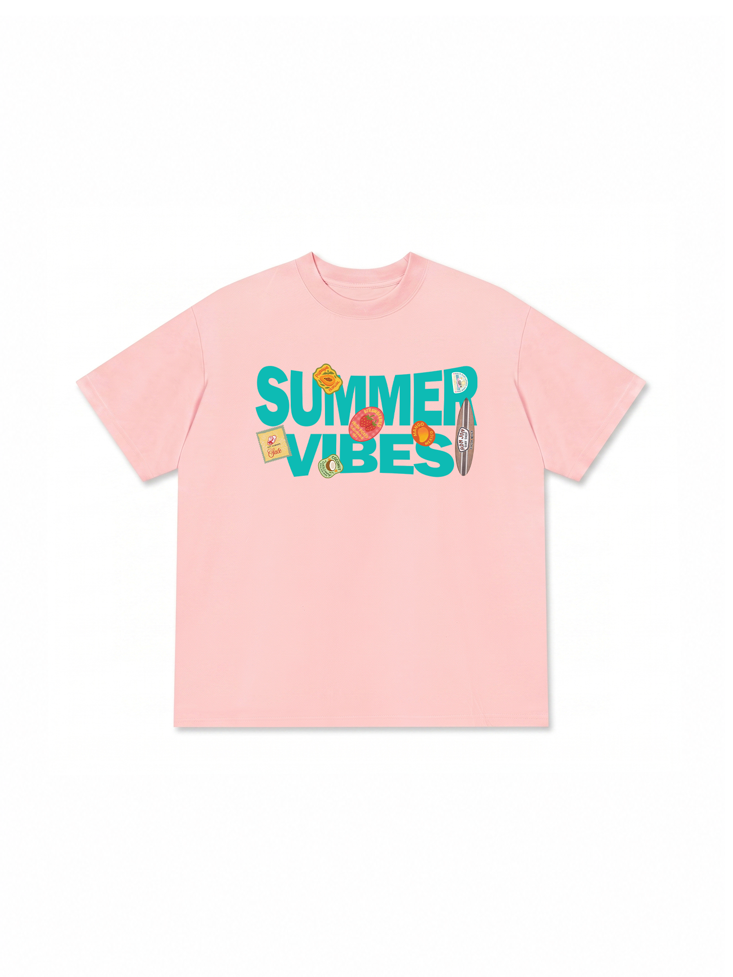 Áo Thun Relaxed Fit Tropical Summer Vibes