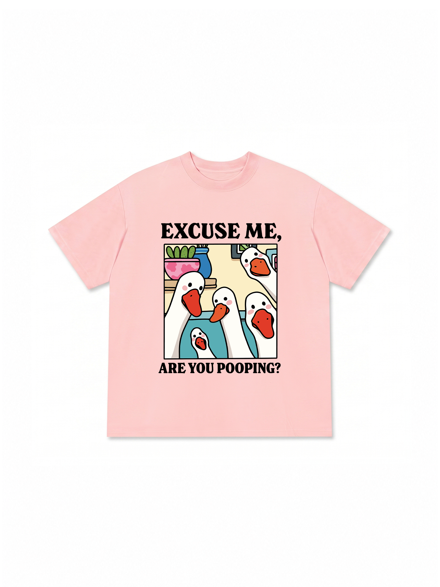 Áo Thun Relaxed Fit Farm Excuse Me, Are You Pooping