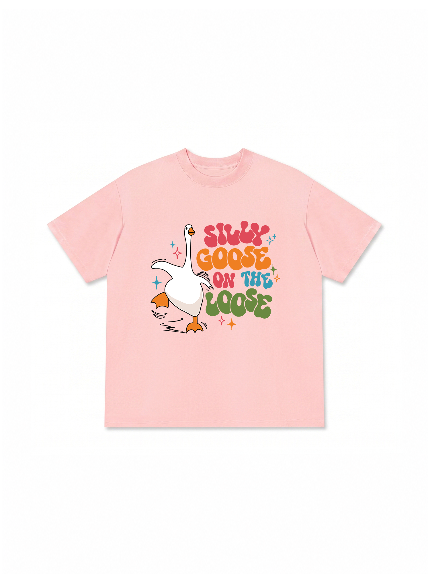 Áo Thun Relaxed Fit Farm Silly Goose On The Loose