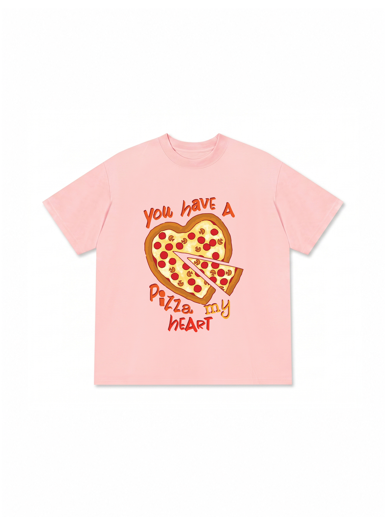 Áo Thun Relaxed Fit Yumy Mood You Have A Pizza