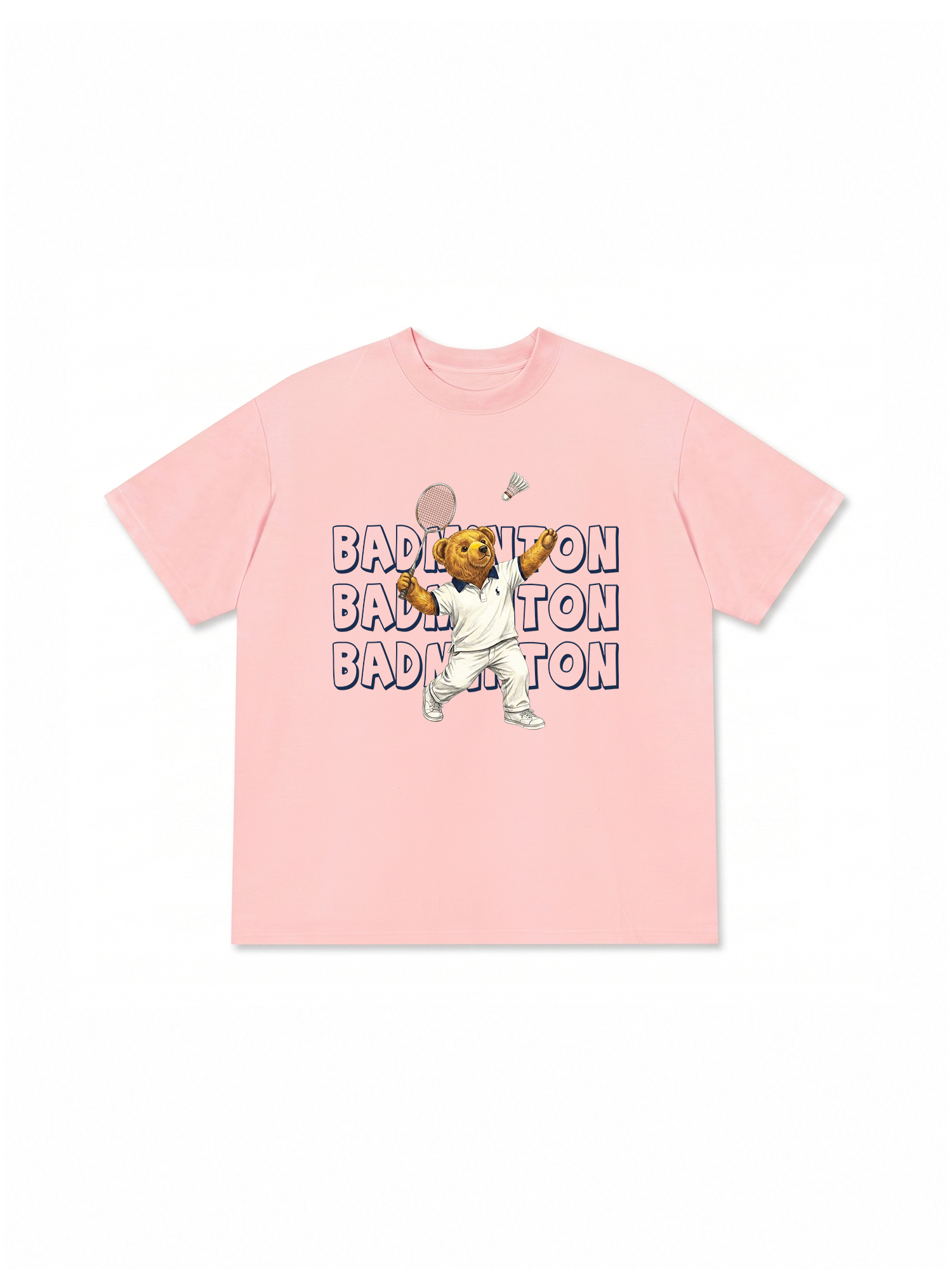 Áo Thun Relaxed Fit Badminton Teddy
