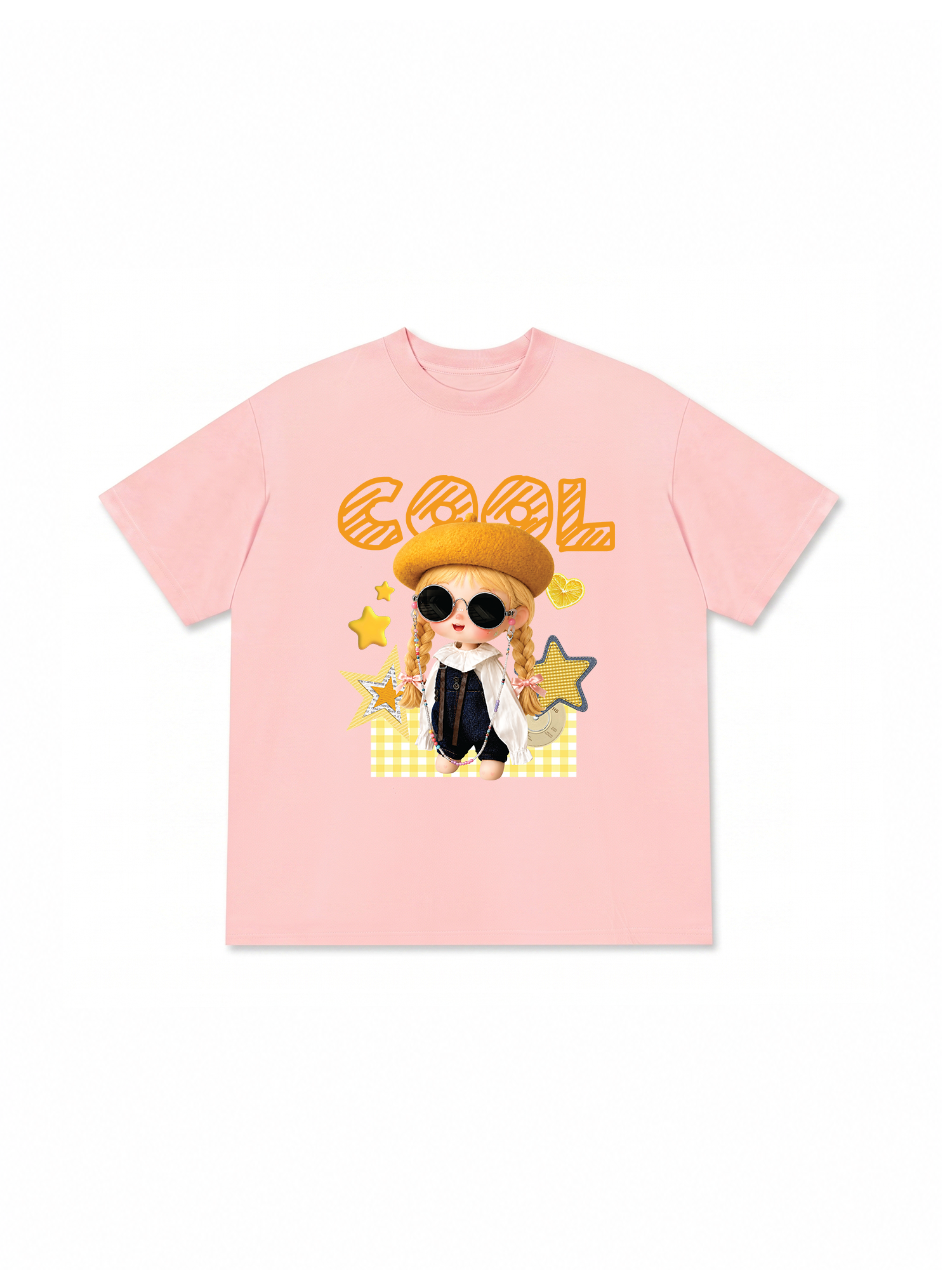 Áo Thun Relaxed Fit Cute Gang Cool