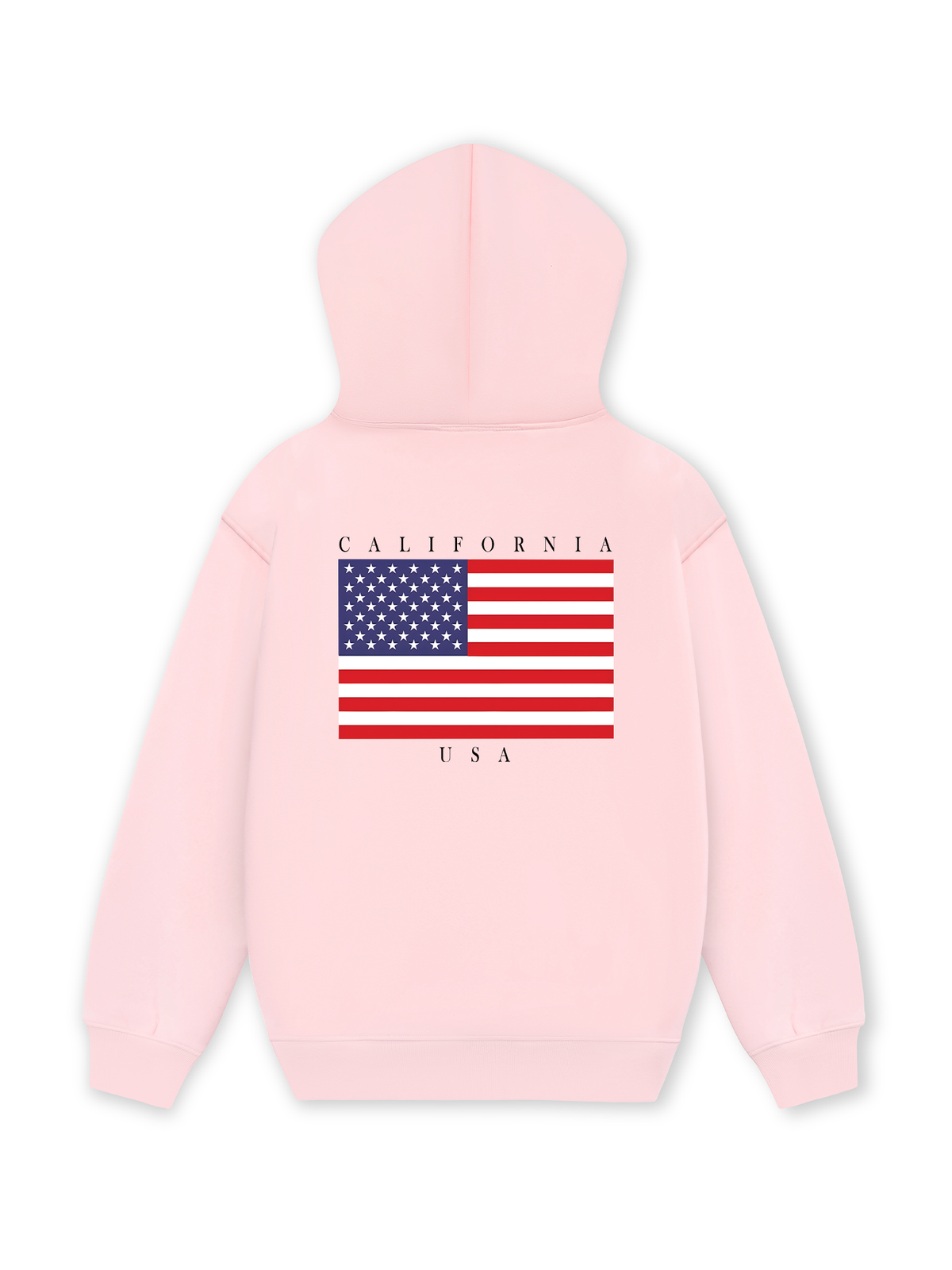 Áo Hoodie Nỉ Hai Da USA California Basic Style