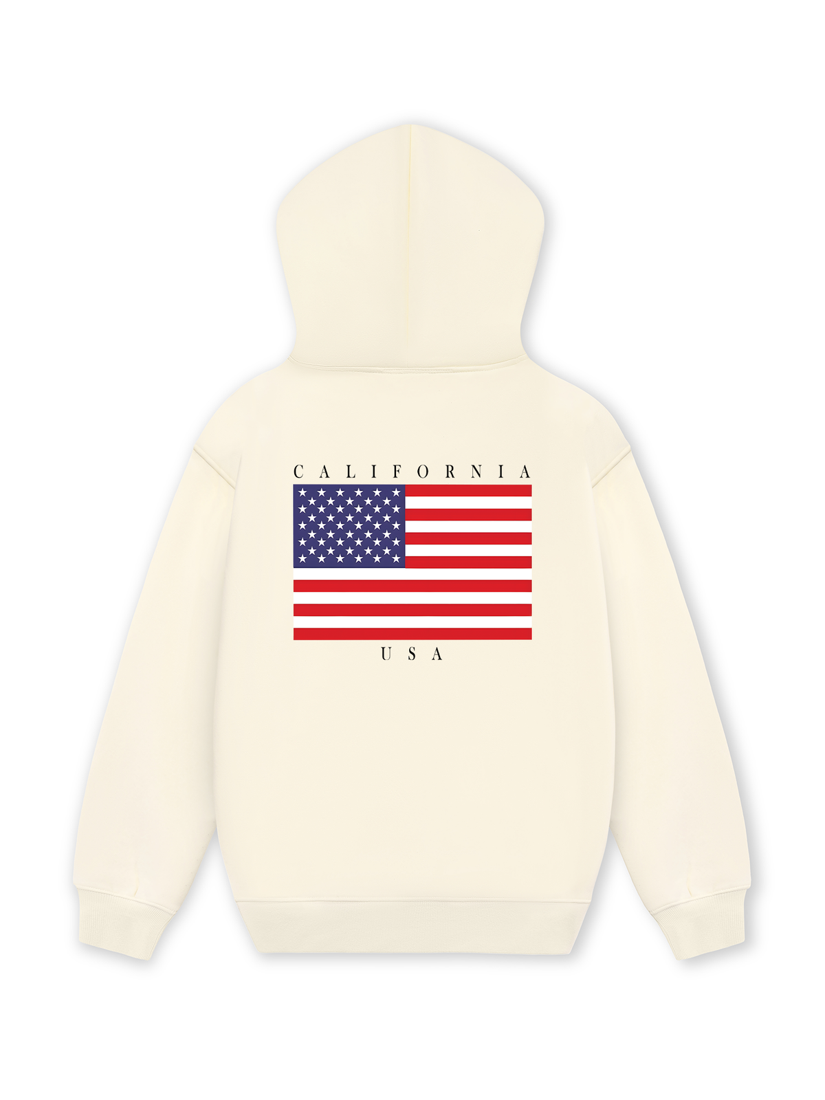 Áo Hoodie Nỉ Hai Da USA California Basic Style
