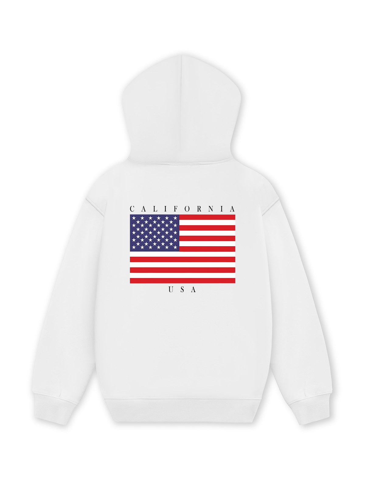 Áo Hoodie Nỉ Hai Da USA California Basic Style