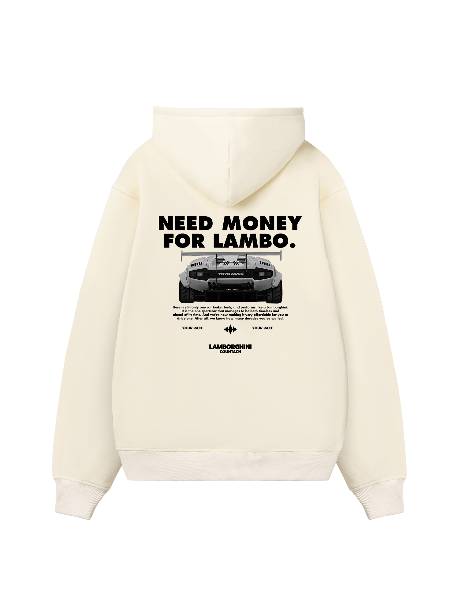 Lamborghini Countach LBWK Hoodie