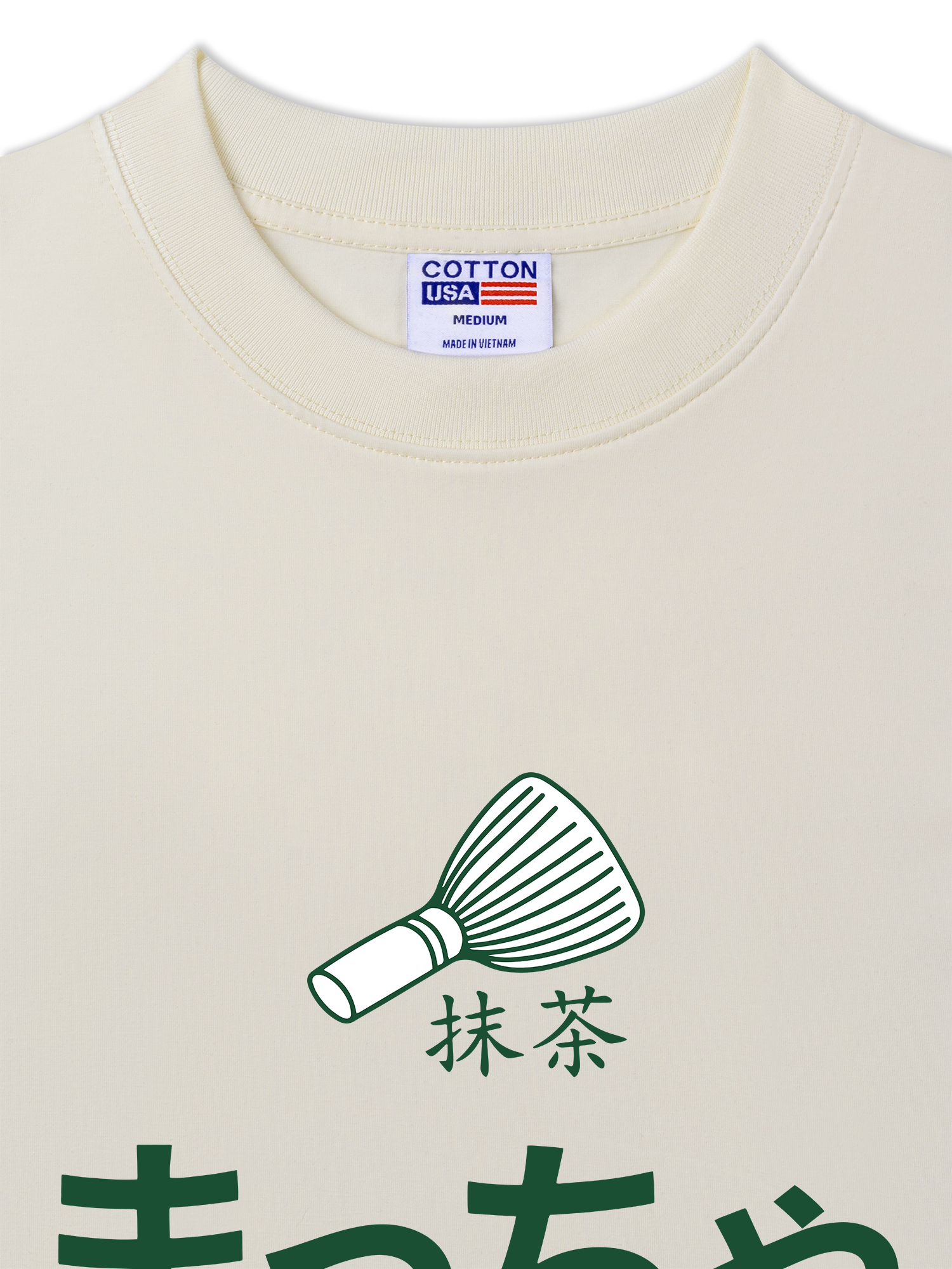 Áo Thun Relaxed Fit Matcha