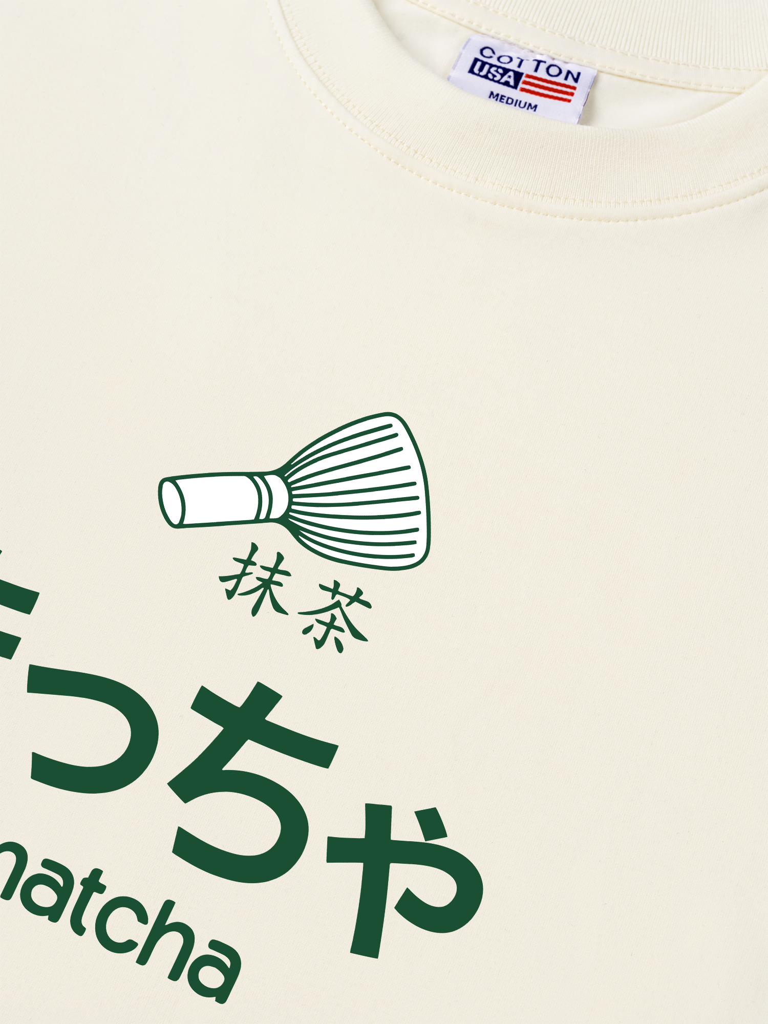 Áo Thun Relaxed Fit Matcha