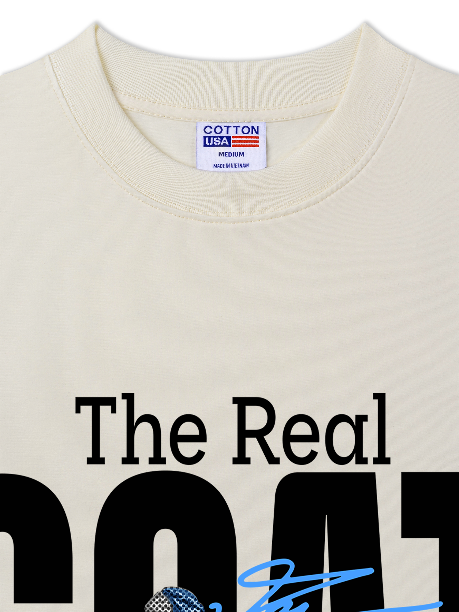Áo Thun Relaxed Fit The Real Goat