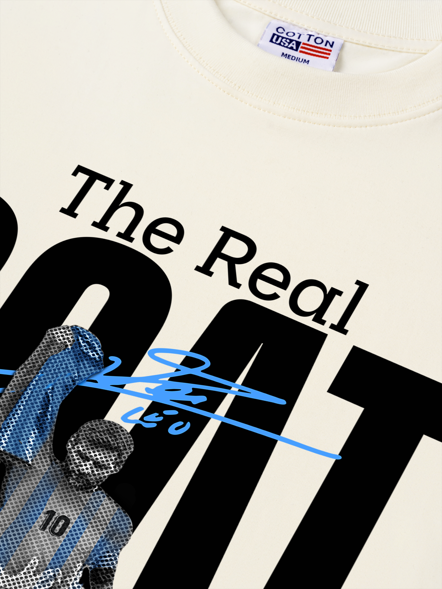 Áo Thun Relaxed Fit The Real Goat