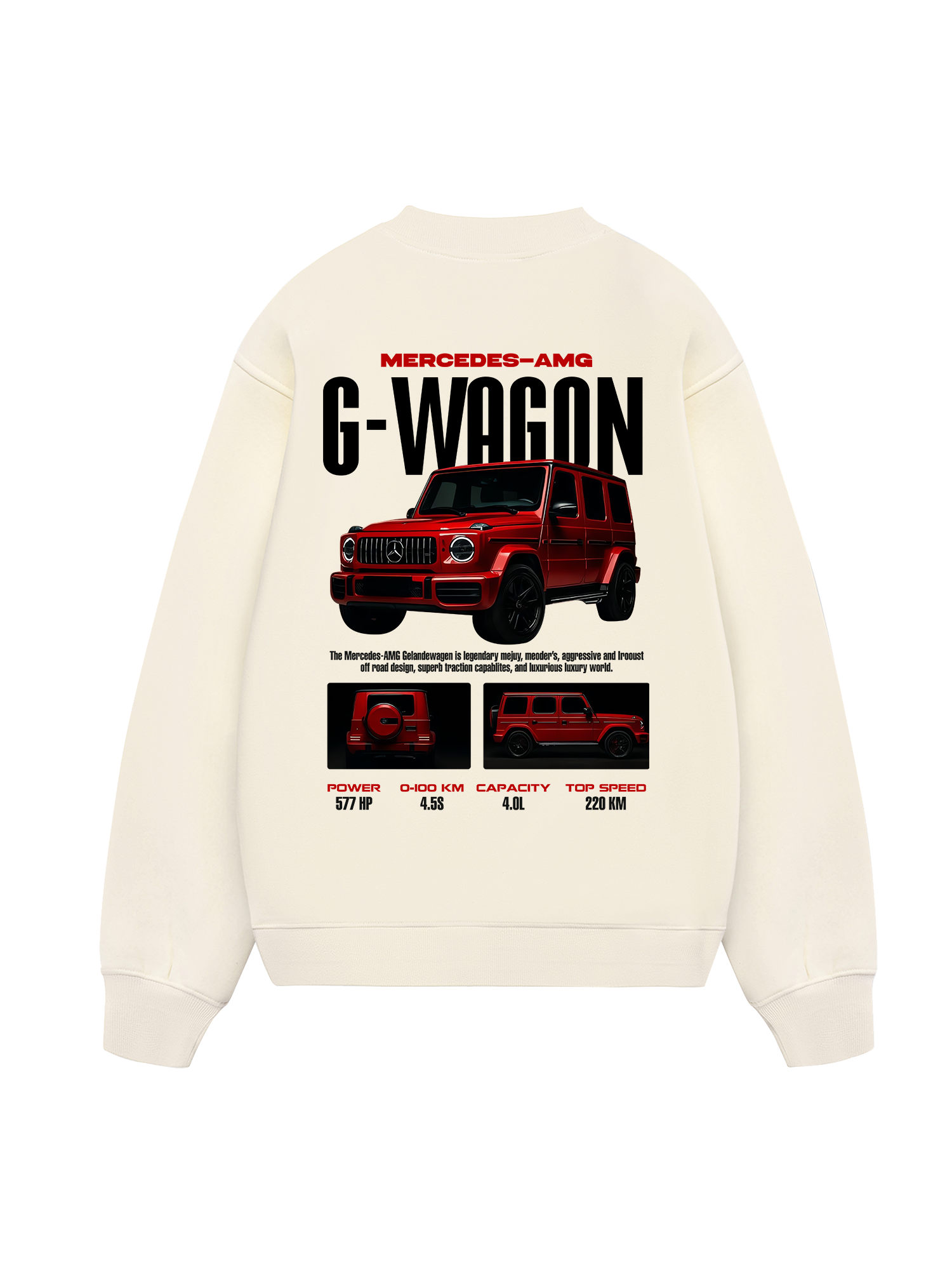 Mercedes AMG G Wagon Sweater