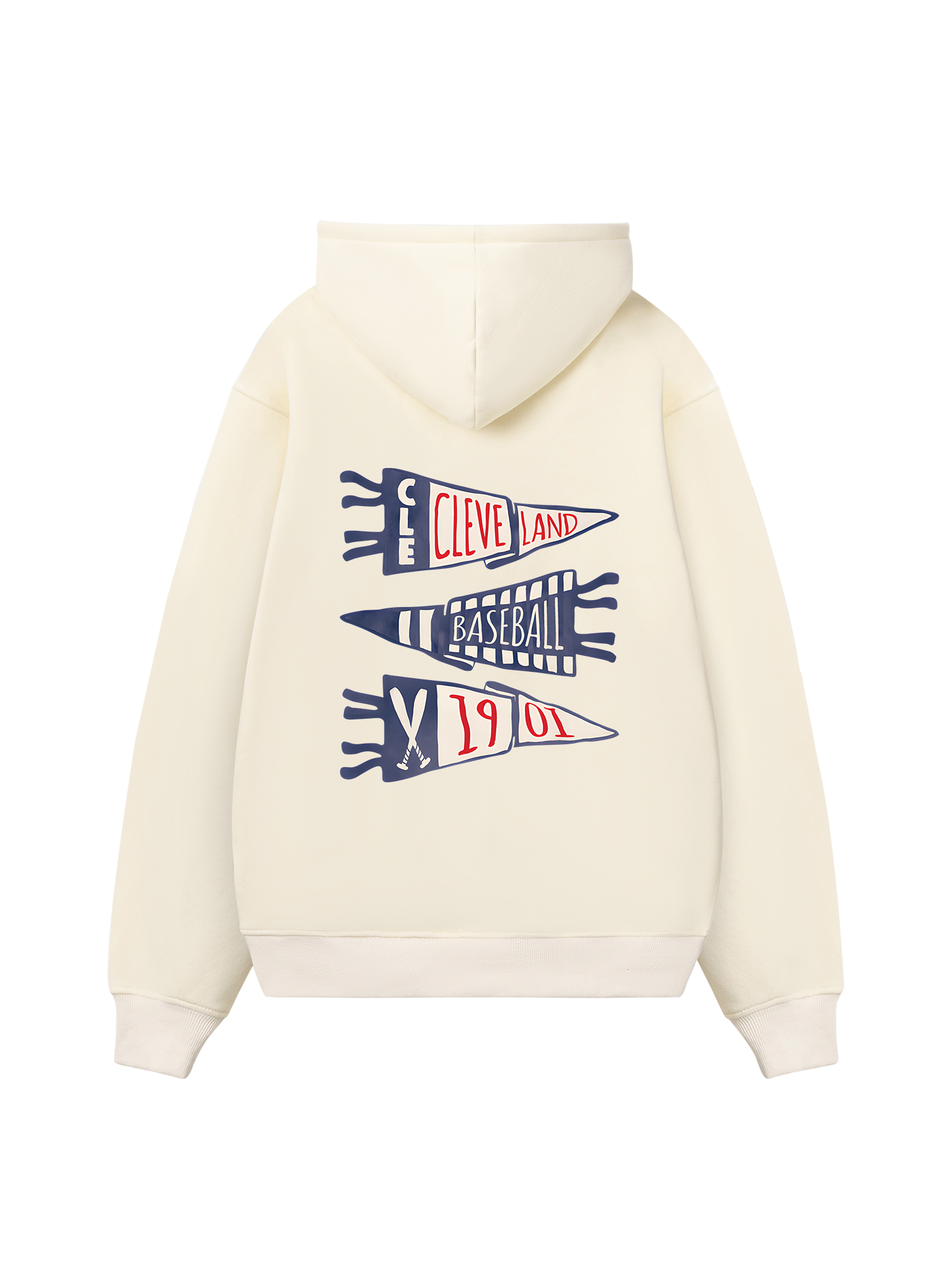 Baseball Cleve Land Hoodie