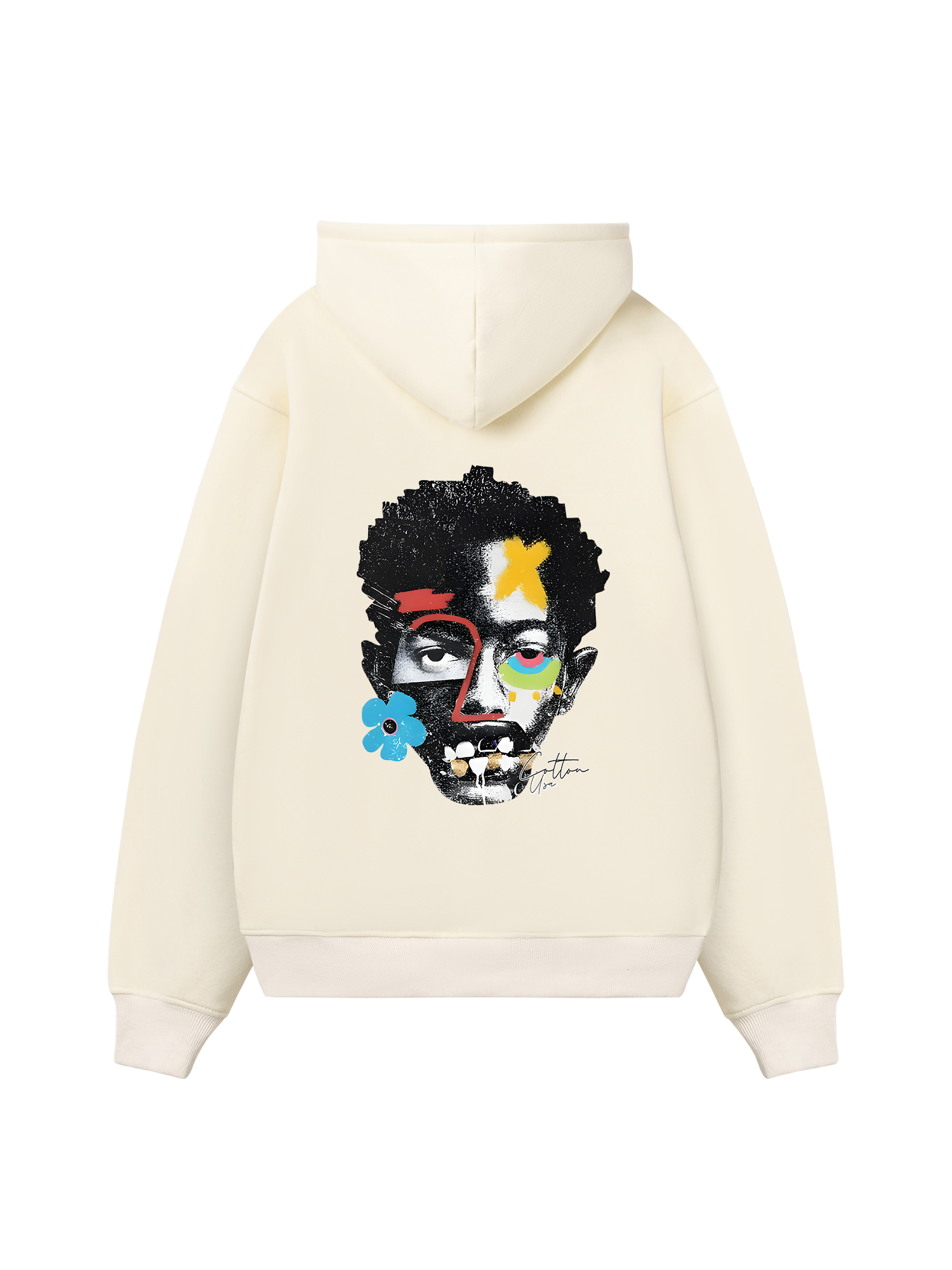 Rapper Multi Element Cotton USA Hoodie