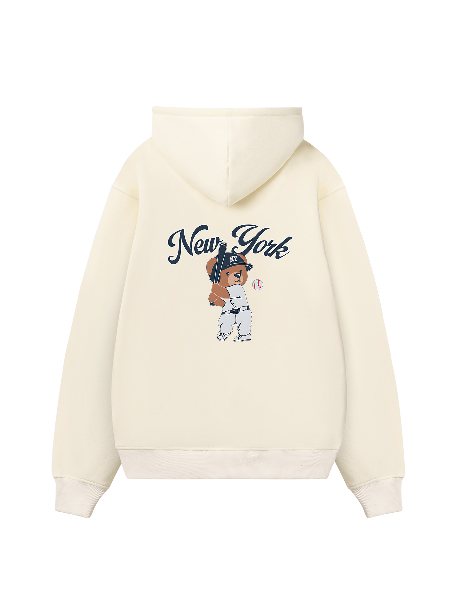 Baseball Bear Hoodie