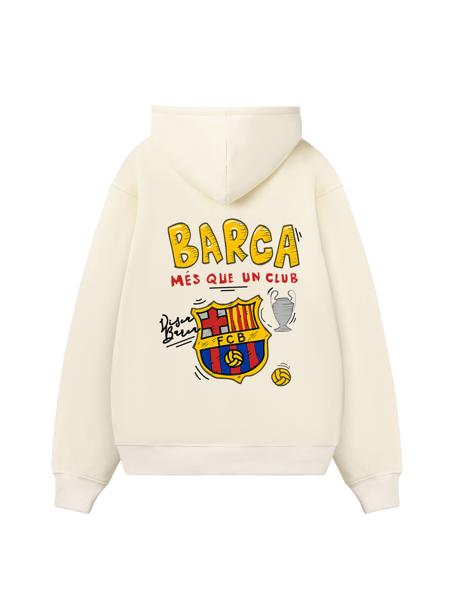 Barca Més Que Un Club Hoodie