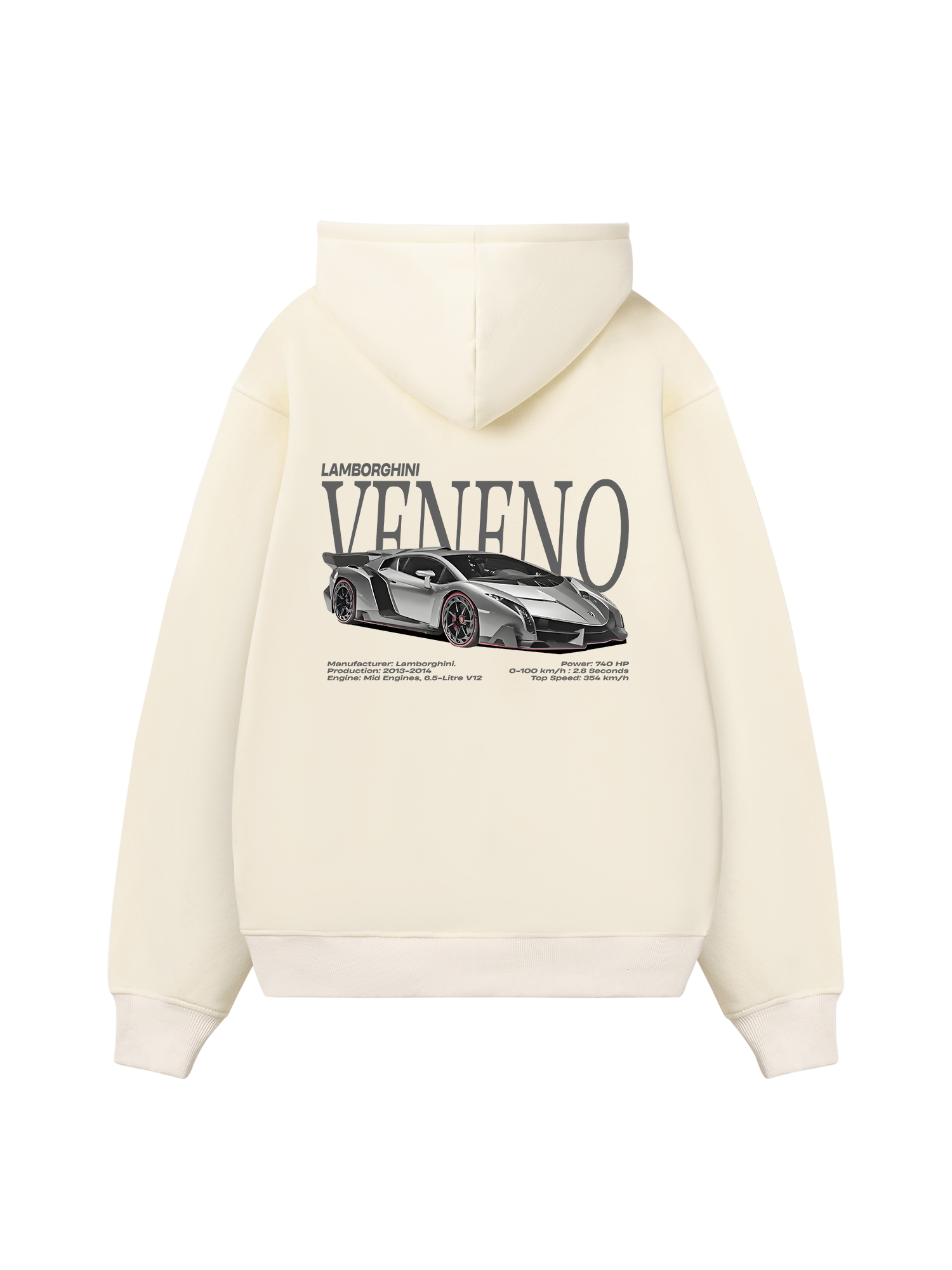 Lamborghini Veneno Speed Hoodie
