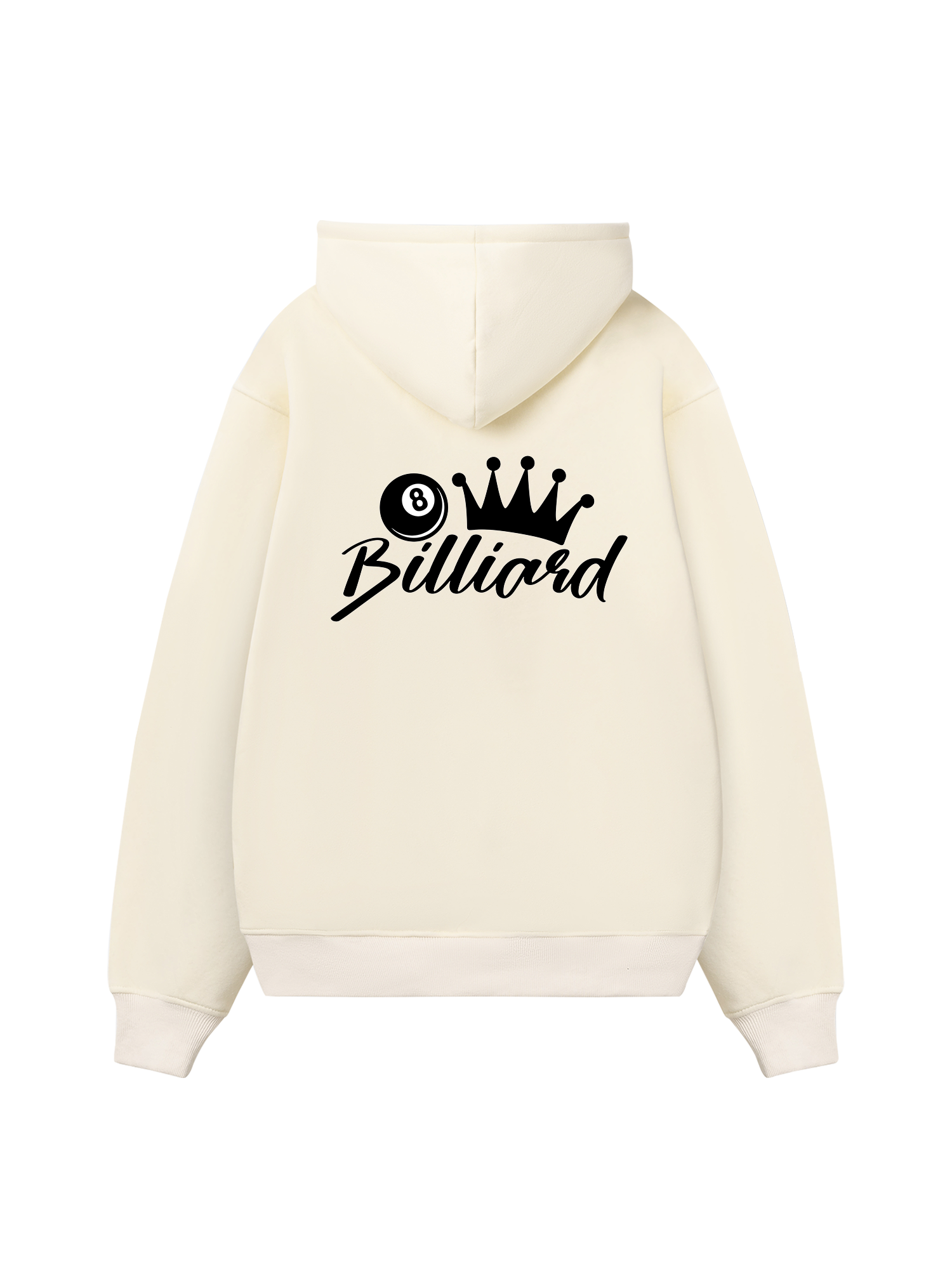 Billiards King Black Ball Hoodie