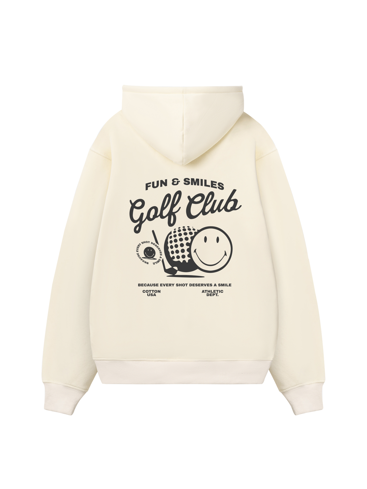 Golf Deserves A Smile Hoodie