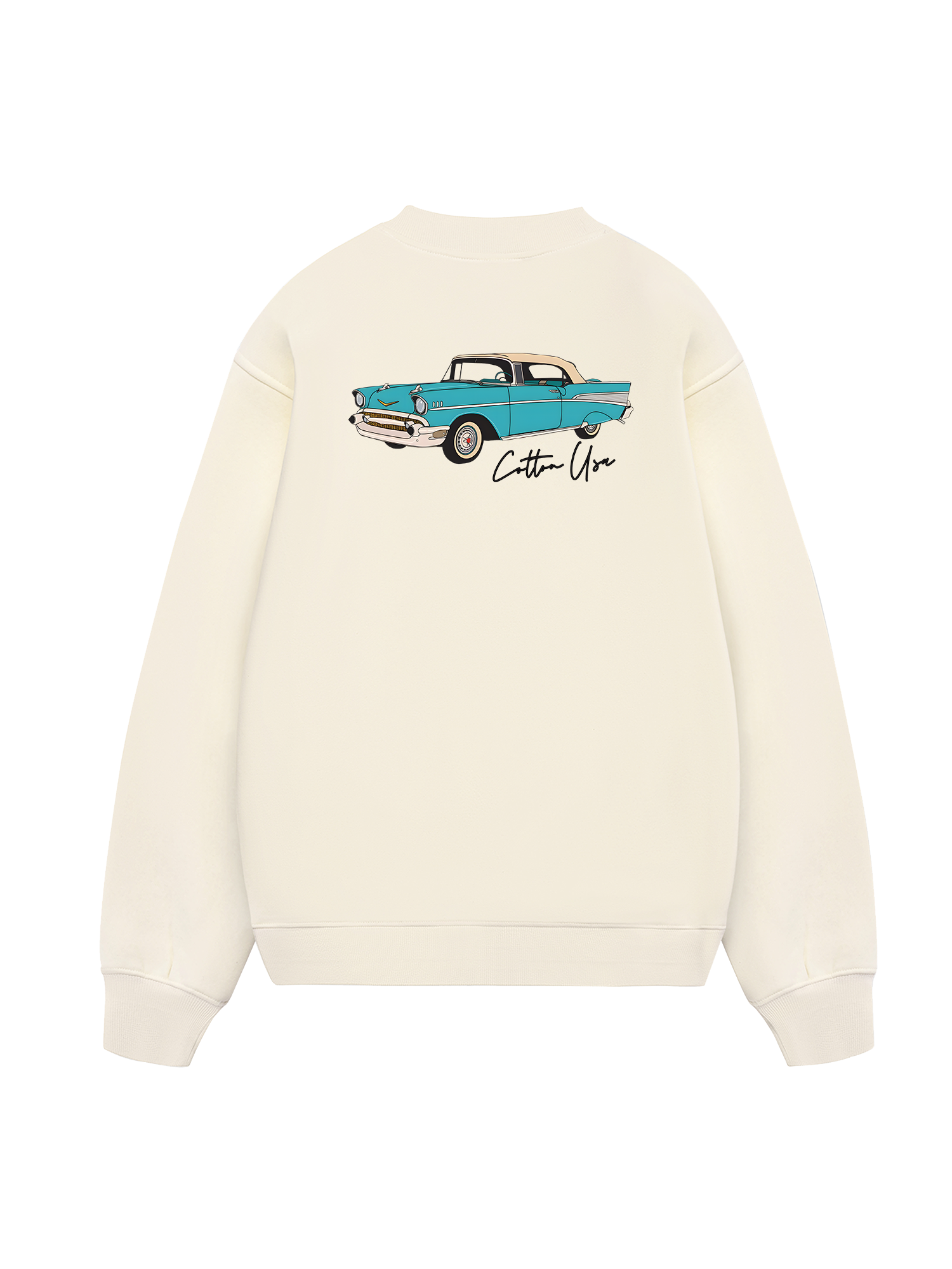 Classic Car Blue Sweater