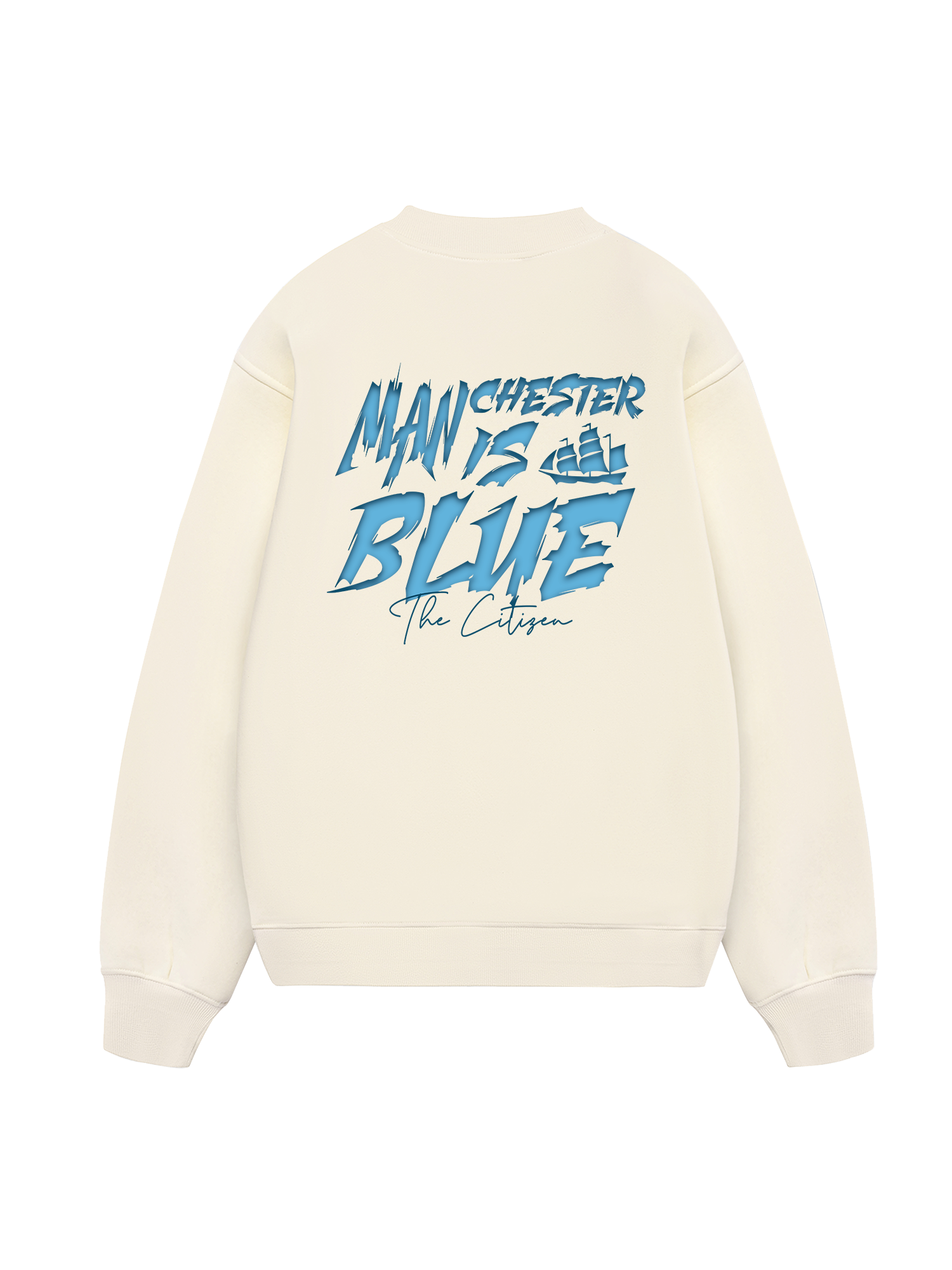 Manchester Is Blue Sweater