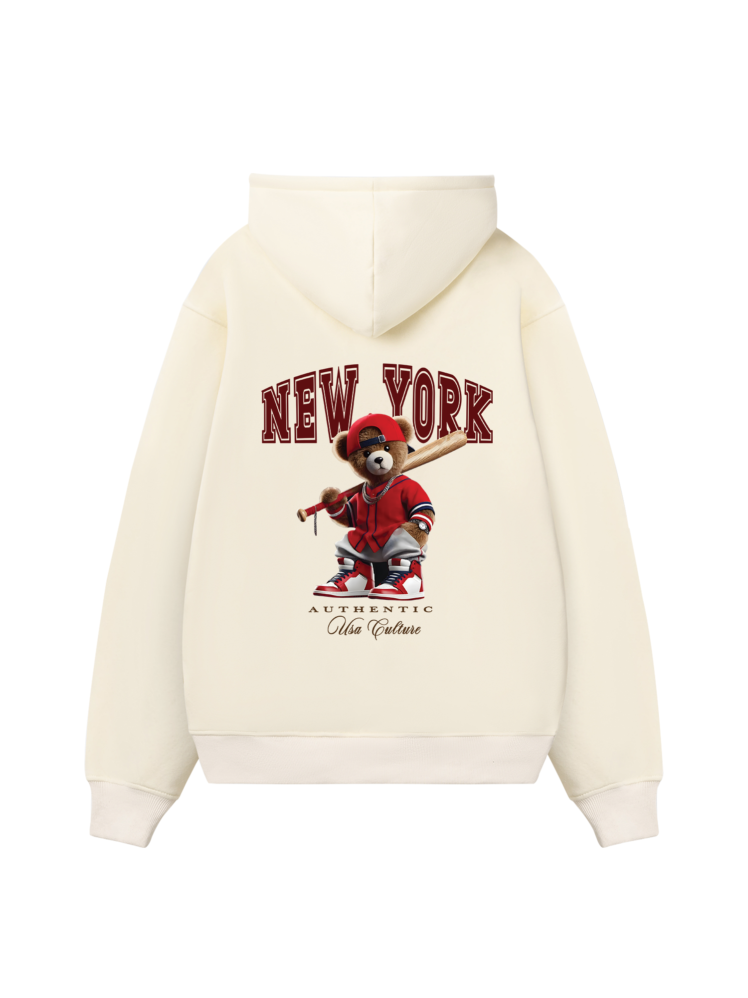 Baseball Authentic Teddy Hoodie
