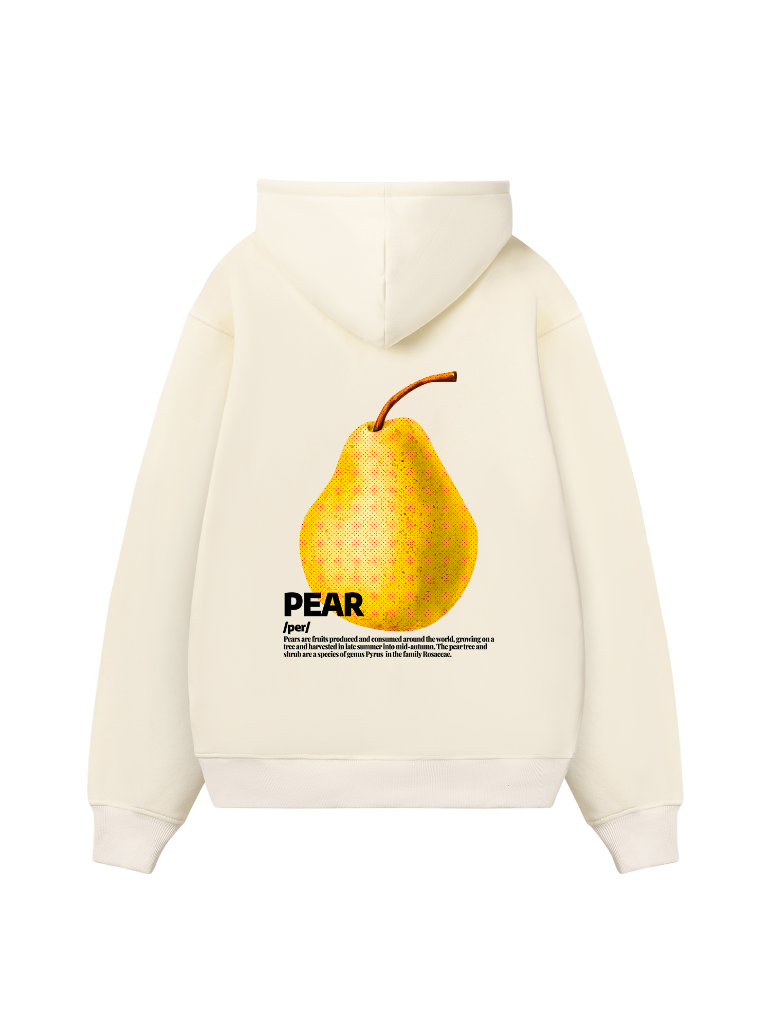 Tropical Pear Retro Hoodie